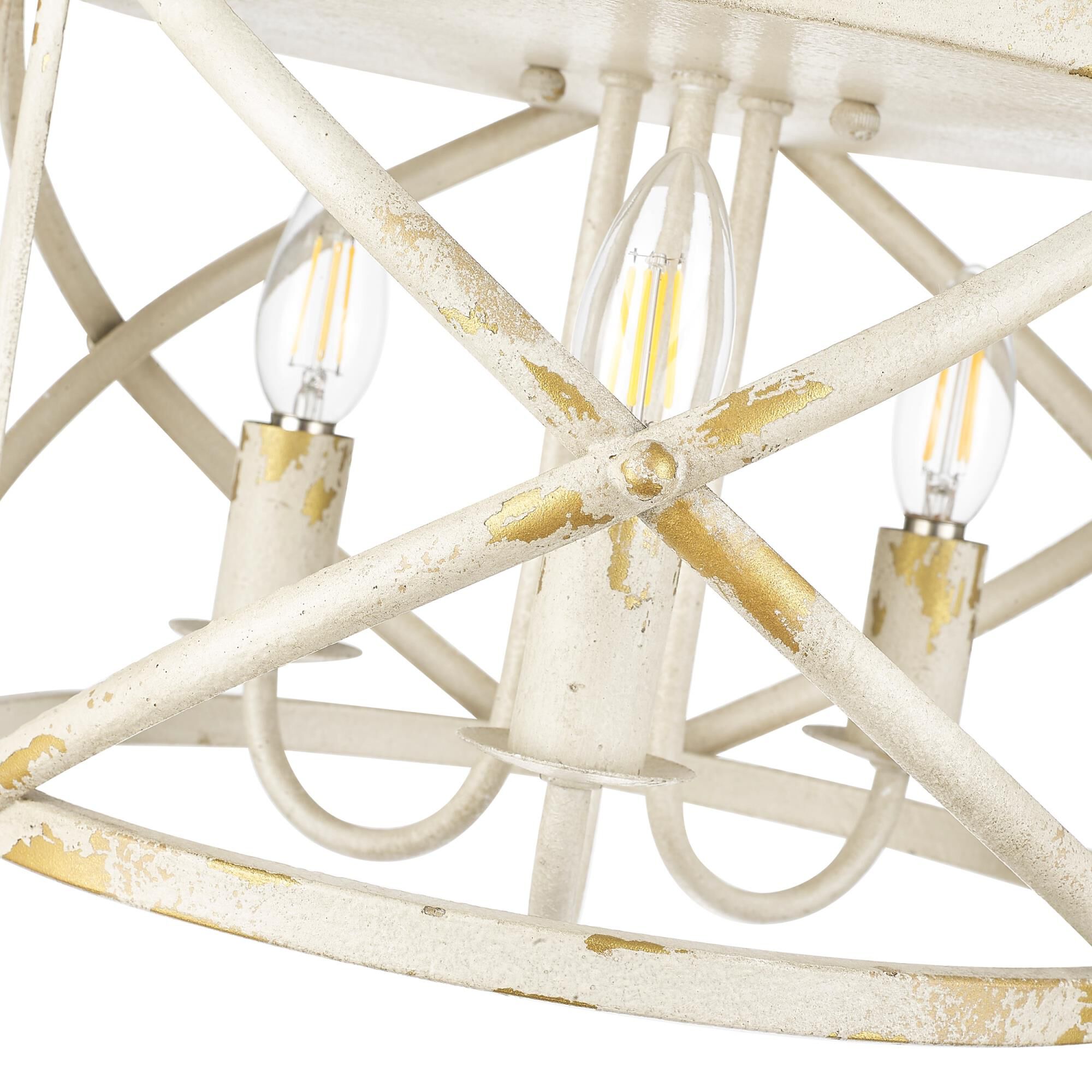 Alcott 15 Inch Flush Mount by Golden Lighting