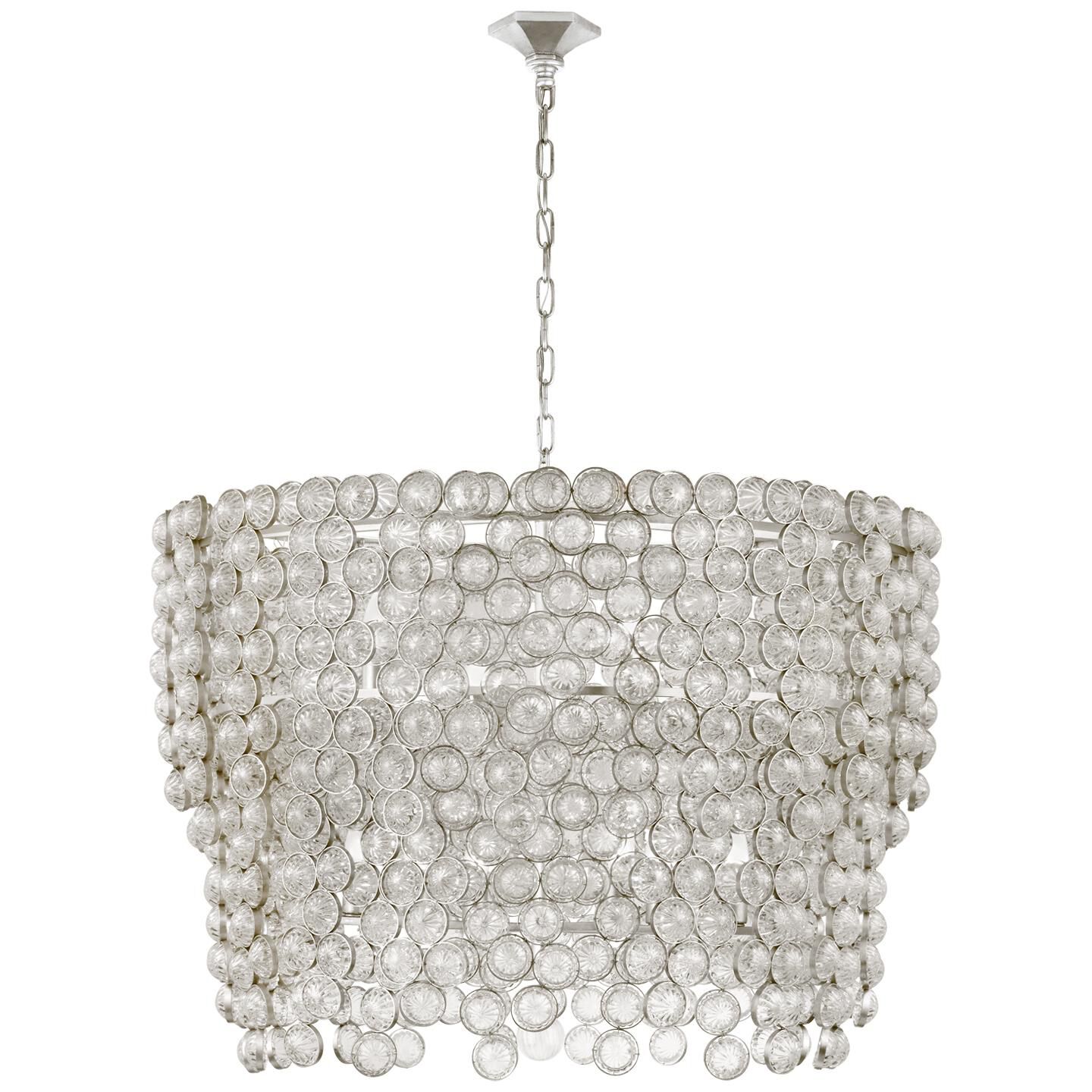 Julie Neill Milazzo 37 Inch 12 Light Chandelier by Visual Comfort Signature Collection