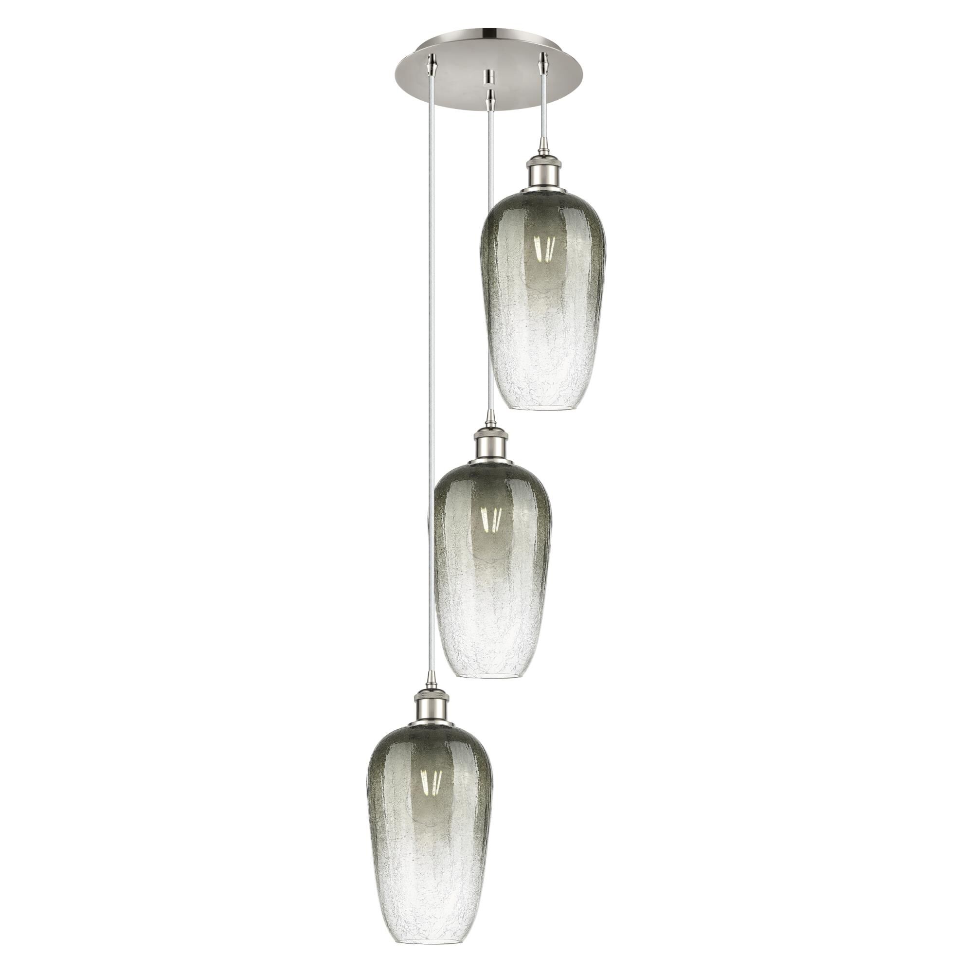 Bruno Marashlian Brookhaven Flute 14 Inch Multi Light Pendant by Innovations Lighting