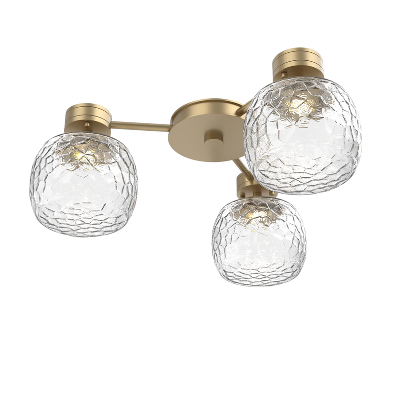Levi Wilson Vessel 24 Inch Semi Flush Mount by Hammerton Studio