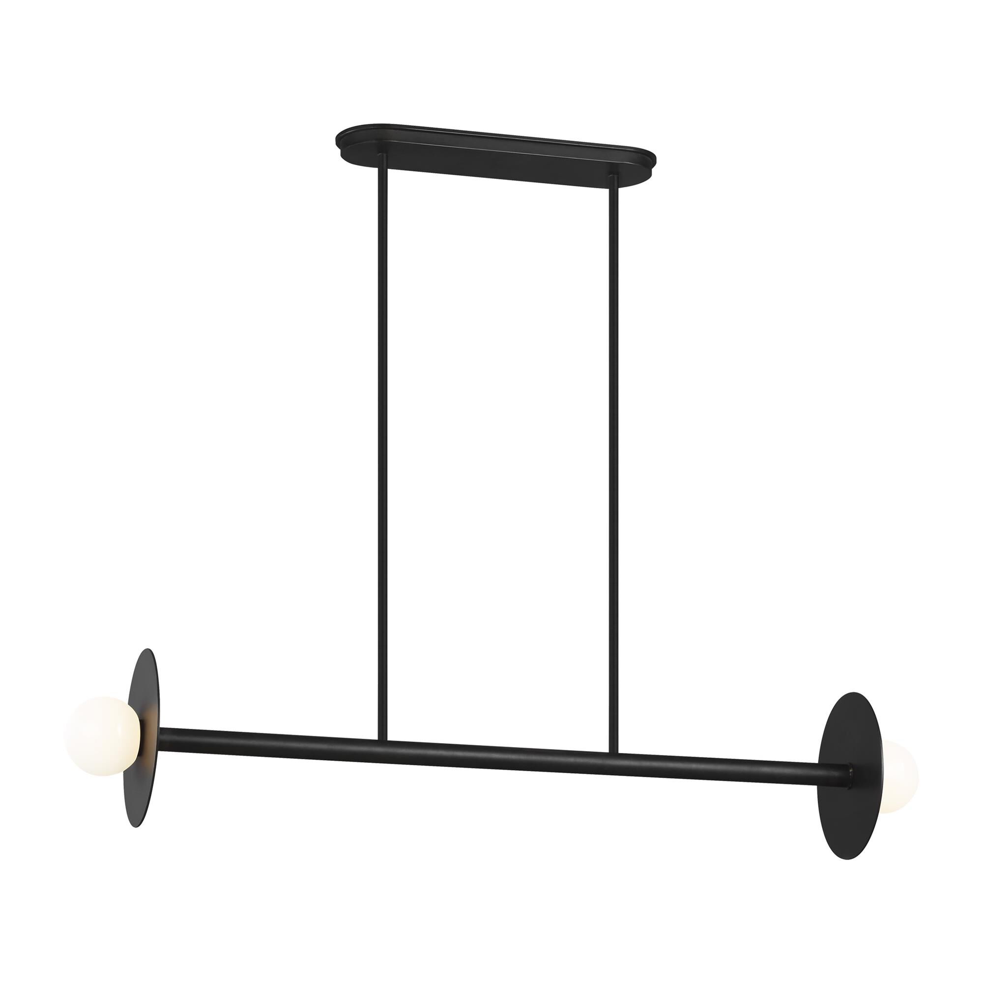 Shown in Midnight Black finish and Milk Whitesteel glass