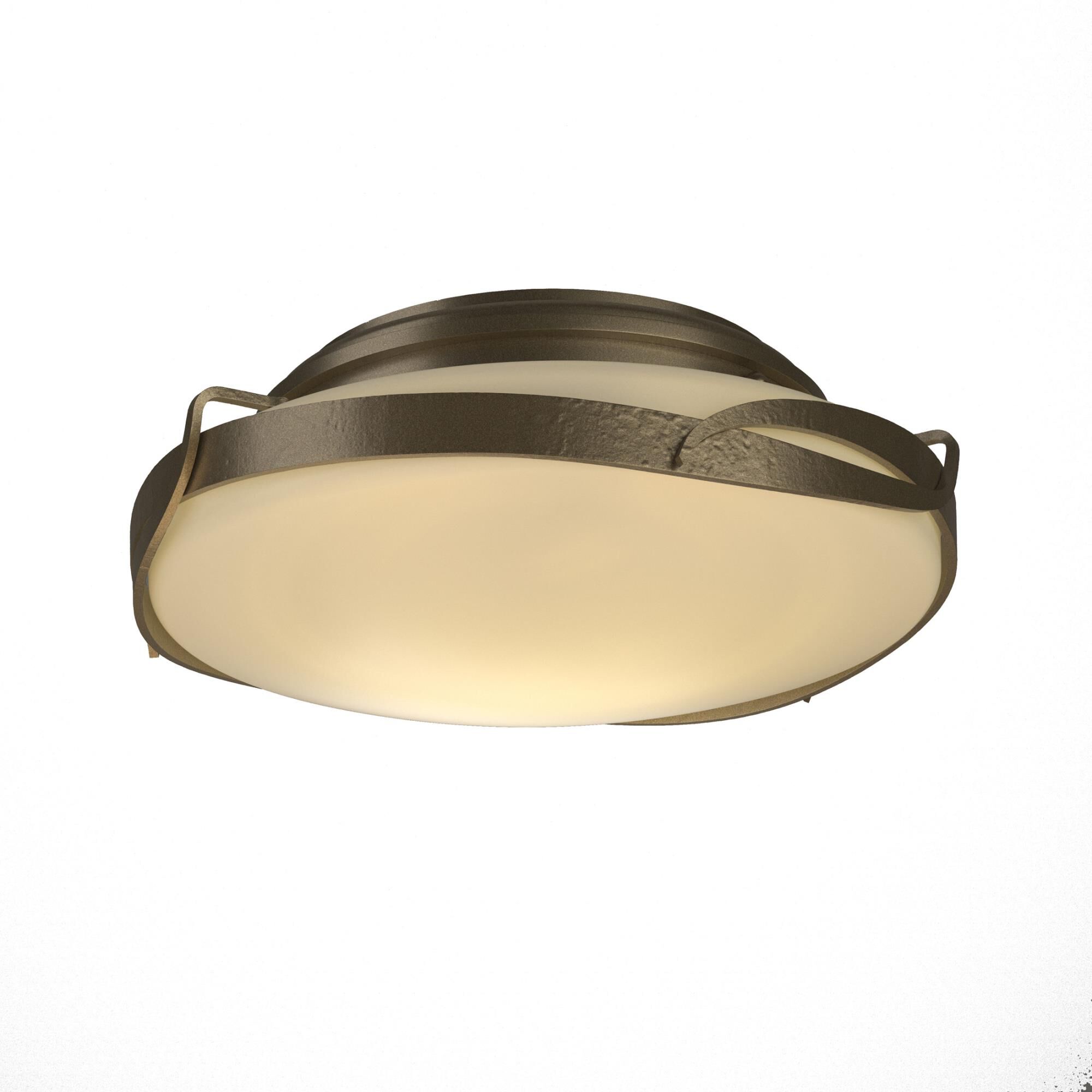 Flora 13 Inch 2 Light Flush Mount by Hubbardton Forge