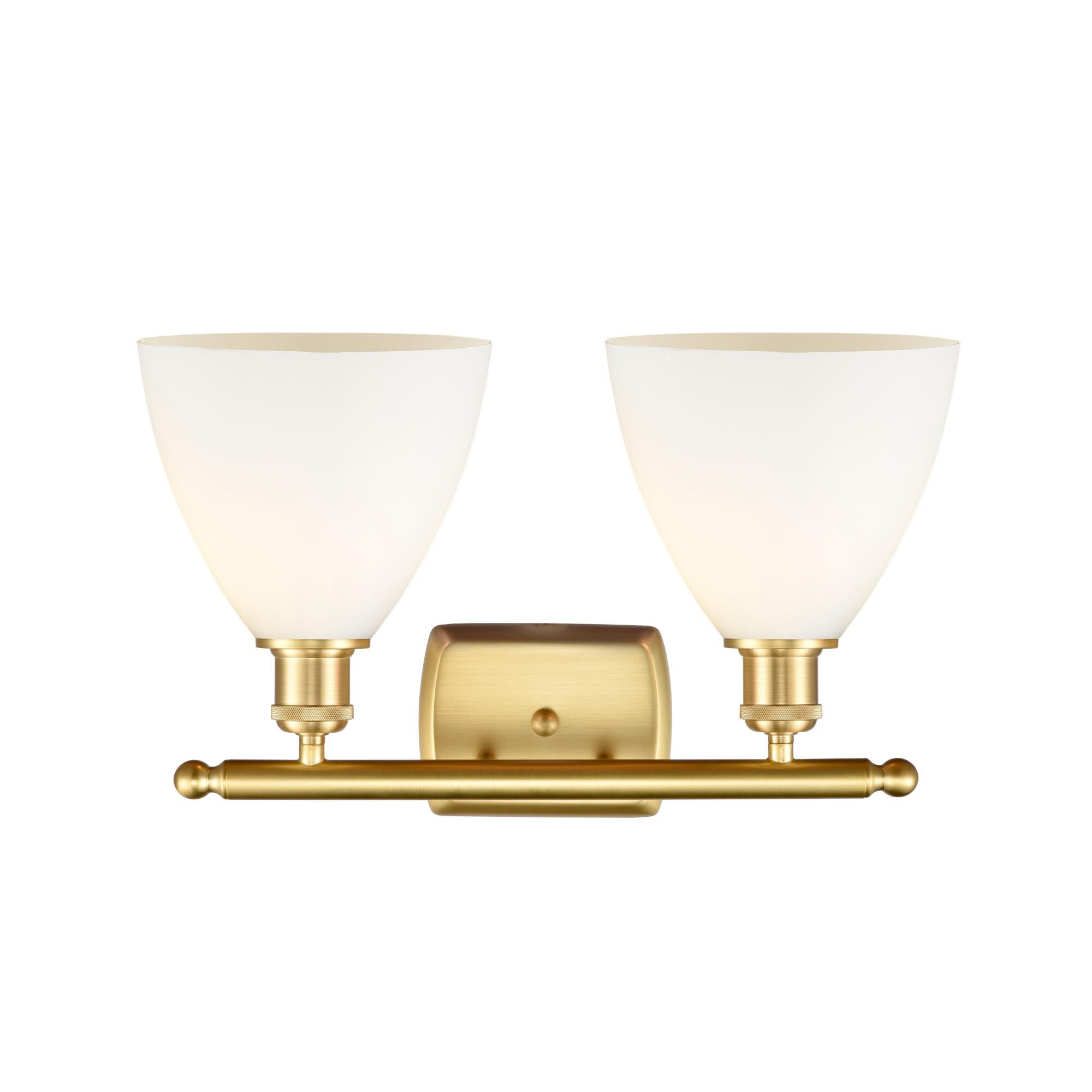 Bruno Marashlian Ballston Dome 18 Inch 2 Light Bath Vanity Light by Innovations Lighting
