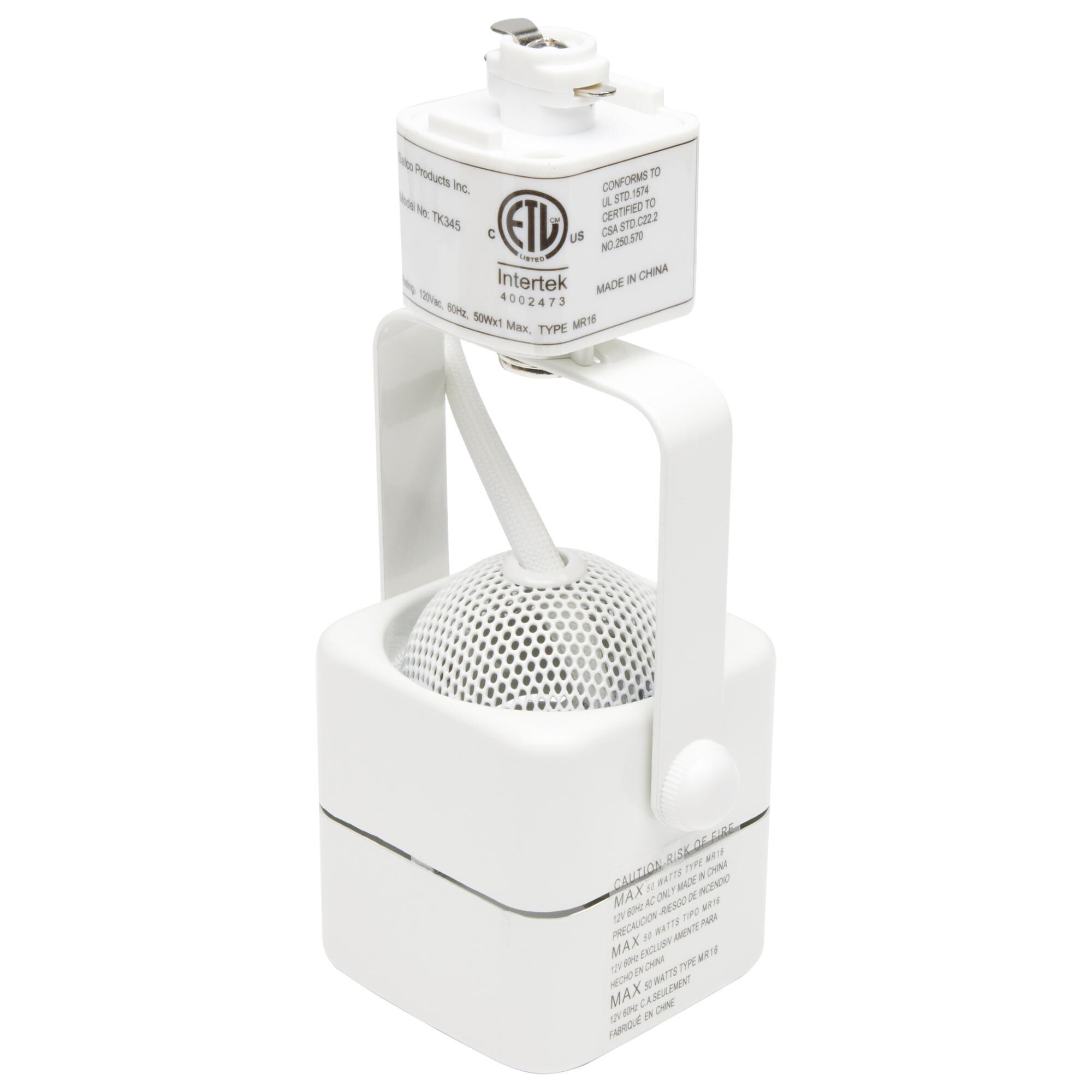 Shown in White finish