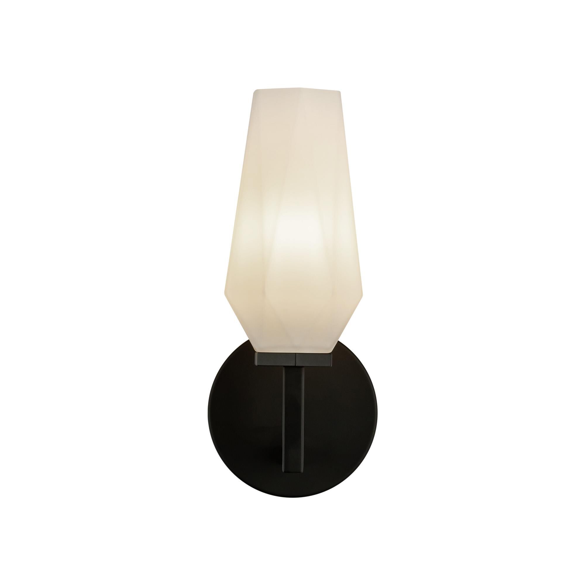 Shown in Brushed Gold/Opal Glass|matte Black/Opal Glass finish and Opal glass and Opal Glass shade