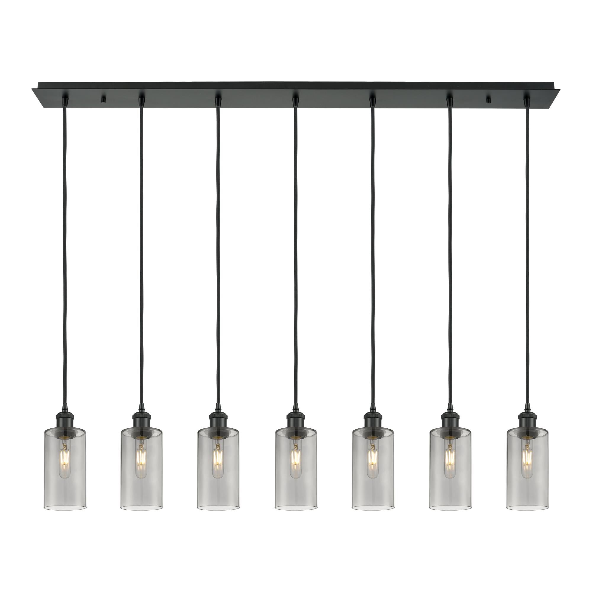 Shown in Matte Black finish and Light Smoke shade