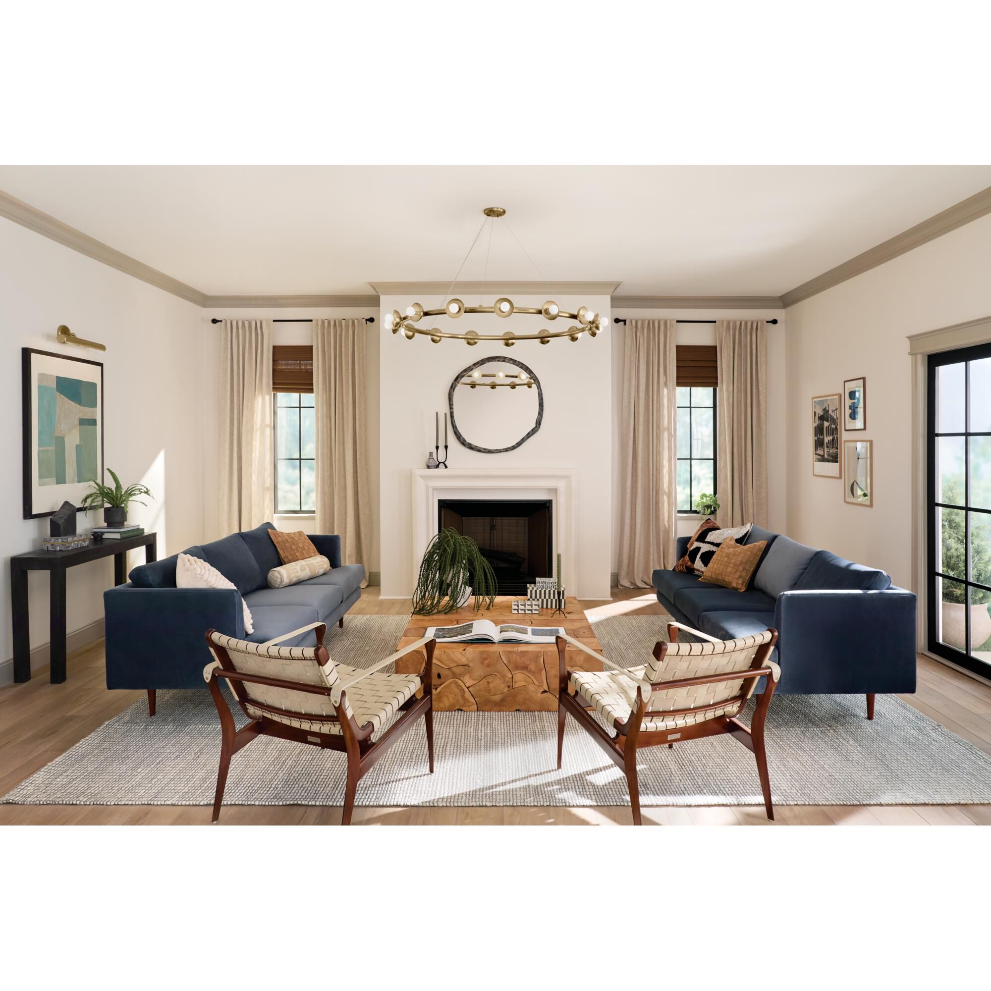 Shown in Champagne Bronze finish