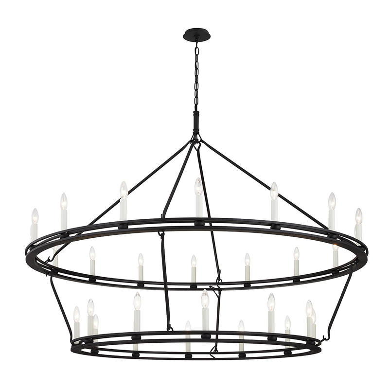 Sutton 52 Inch Chandelier by Troy Lighting