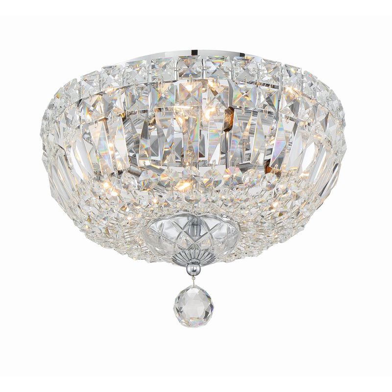 Roslyn 12 Inch Flush Mount by Crystorama