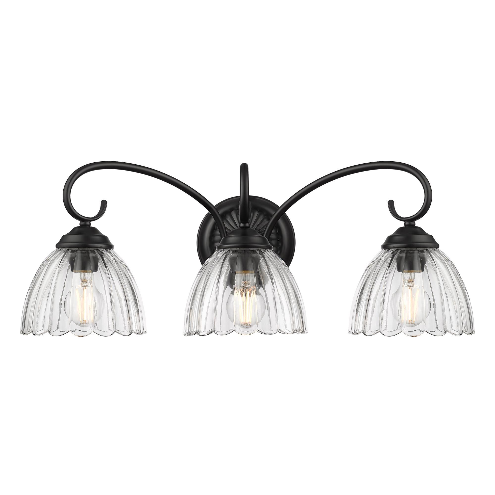 Audra 26 Inch Bath Vanity Light by Golden Lighting