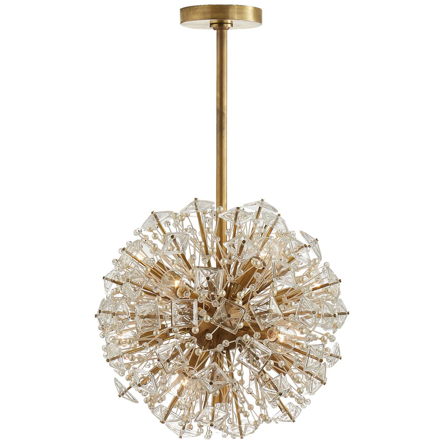kate spade new york Dickinson 17 Inch 13 Light Mini Chandelier by Visual Comfort Signature Collection