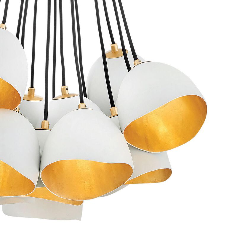Nula 26 Inch 15 Light Multi Light Pendant by Hinkley