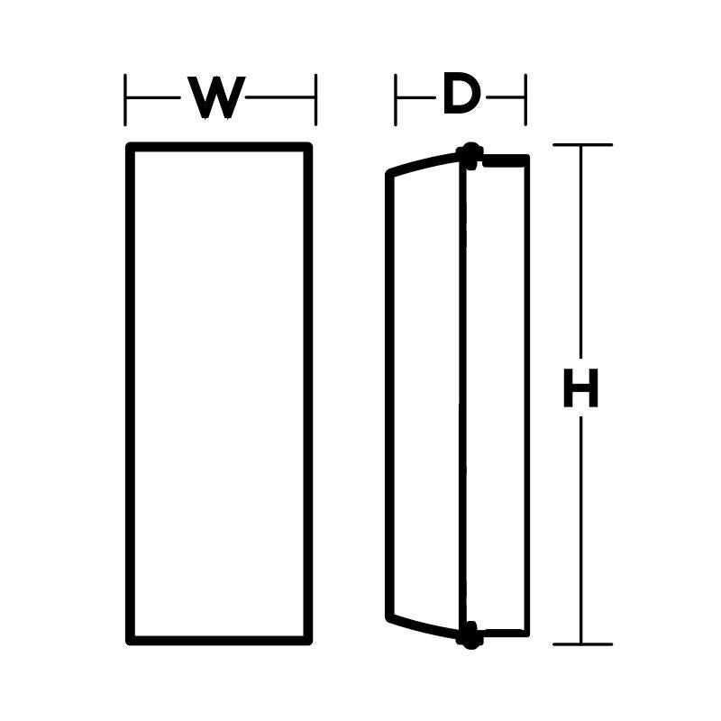 AFX Lighting 13 Inch Tall LED Outdoor Wall Light