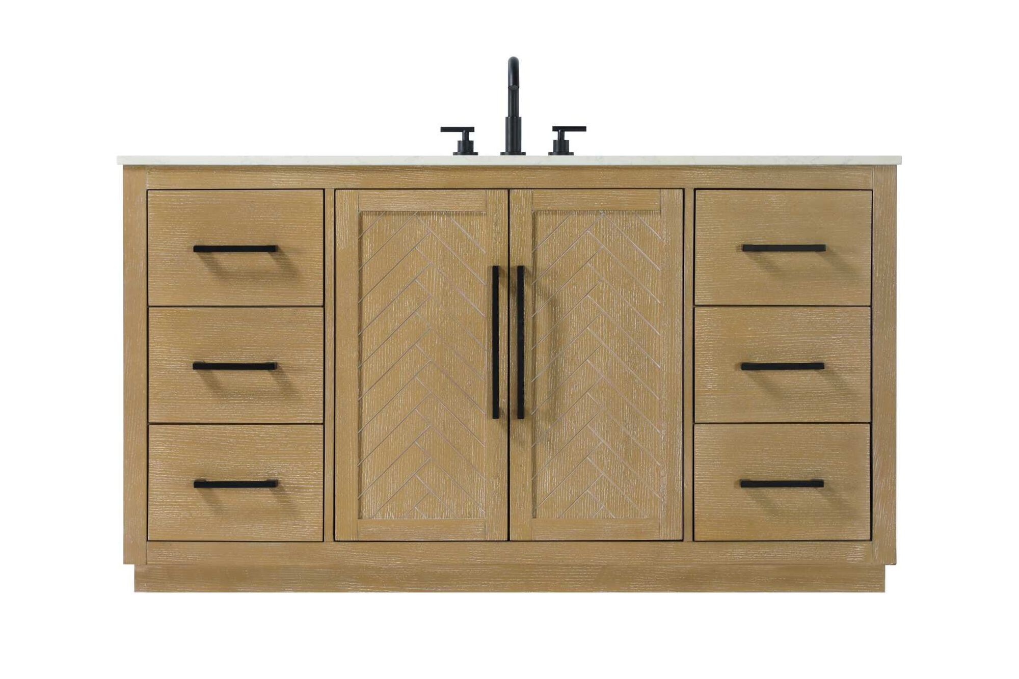 Shown in Linen Oak finish