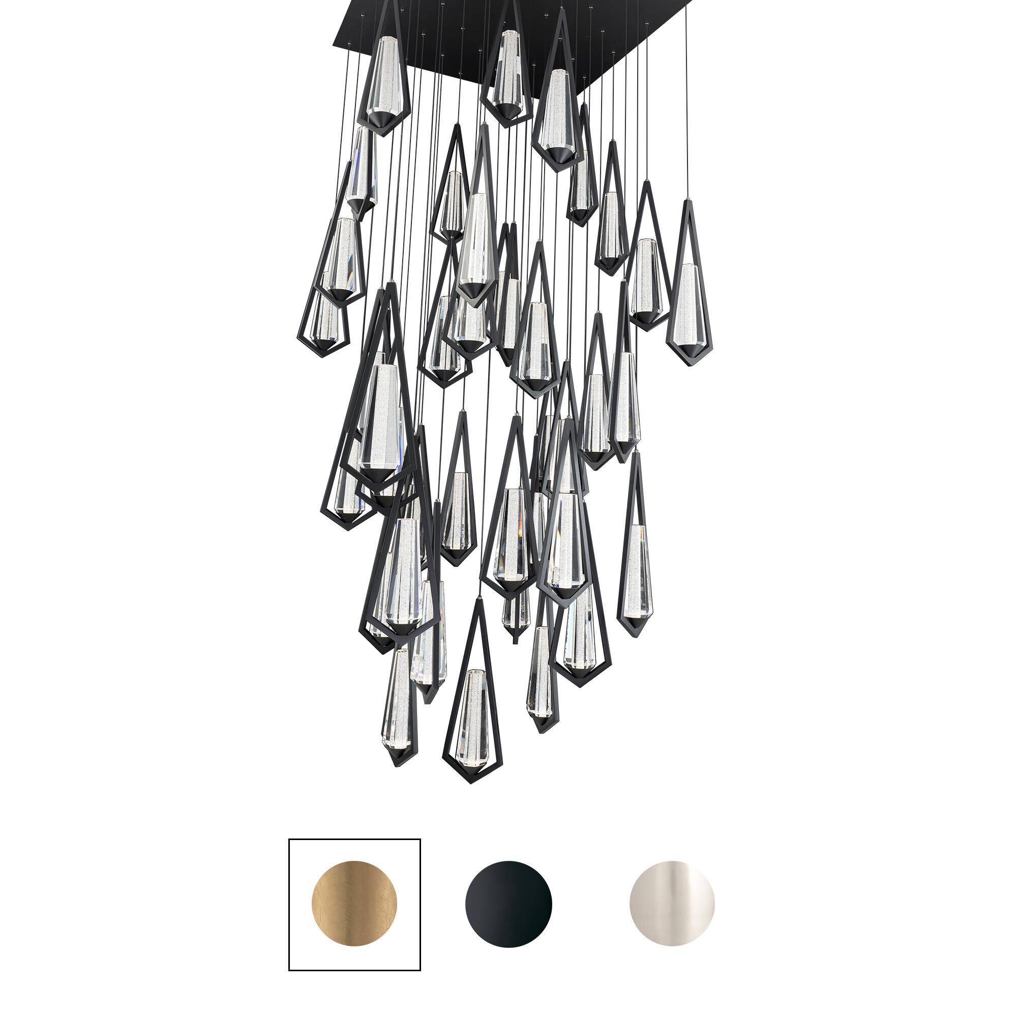 Devotion 36 Inch Multi Light Pendant by Schonbek Beyond