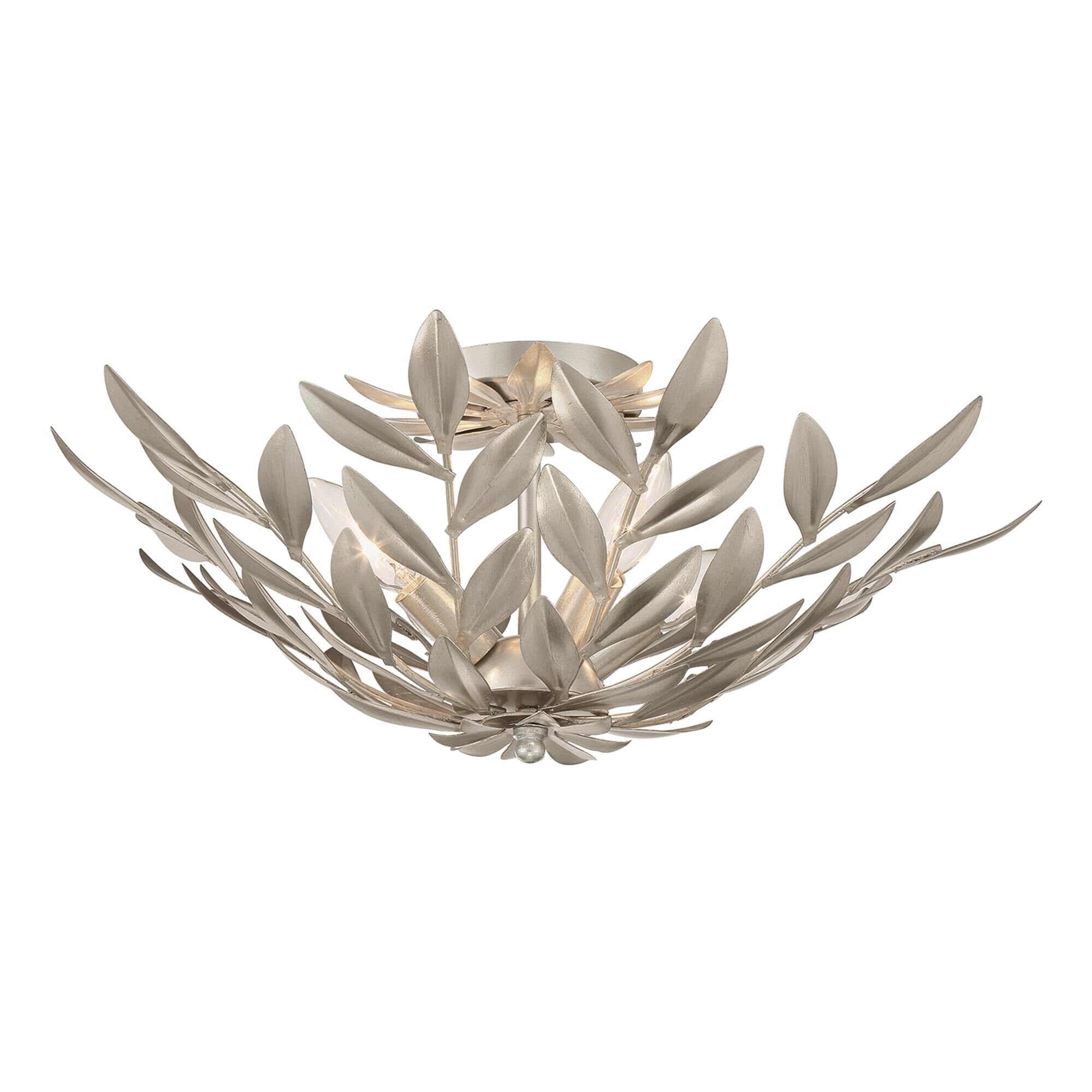 Shown in Antique Silver finish