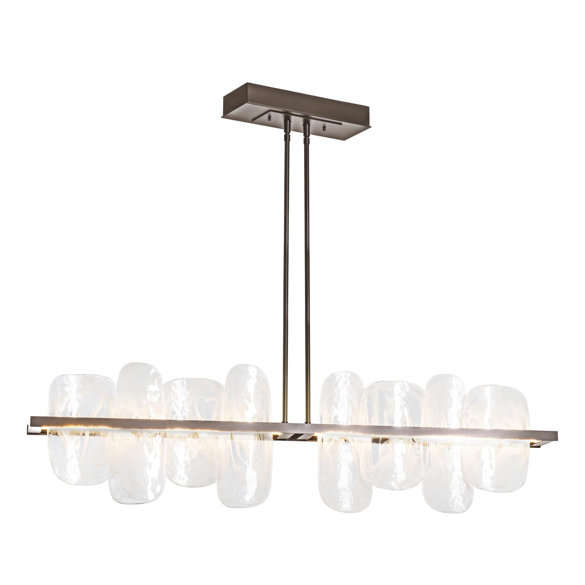 Vitre 52 Inch Linear Suspension Light by Hubbardton Forge
