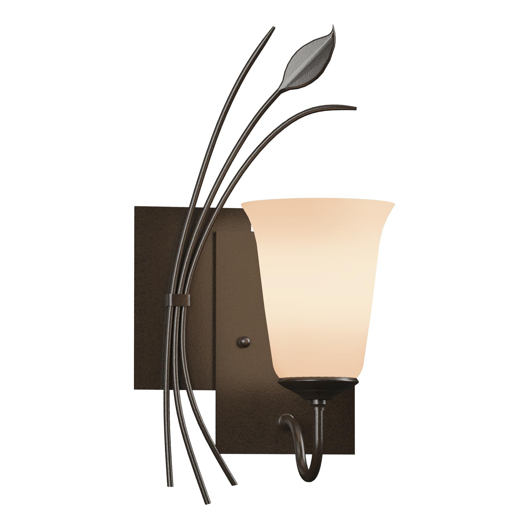 Shown in Oil Rubbed Bronze finish and Opal glass