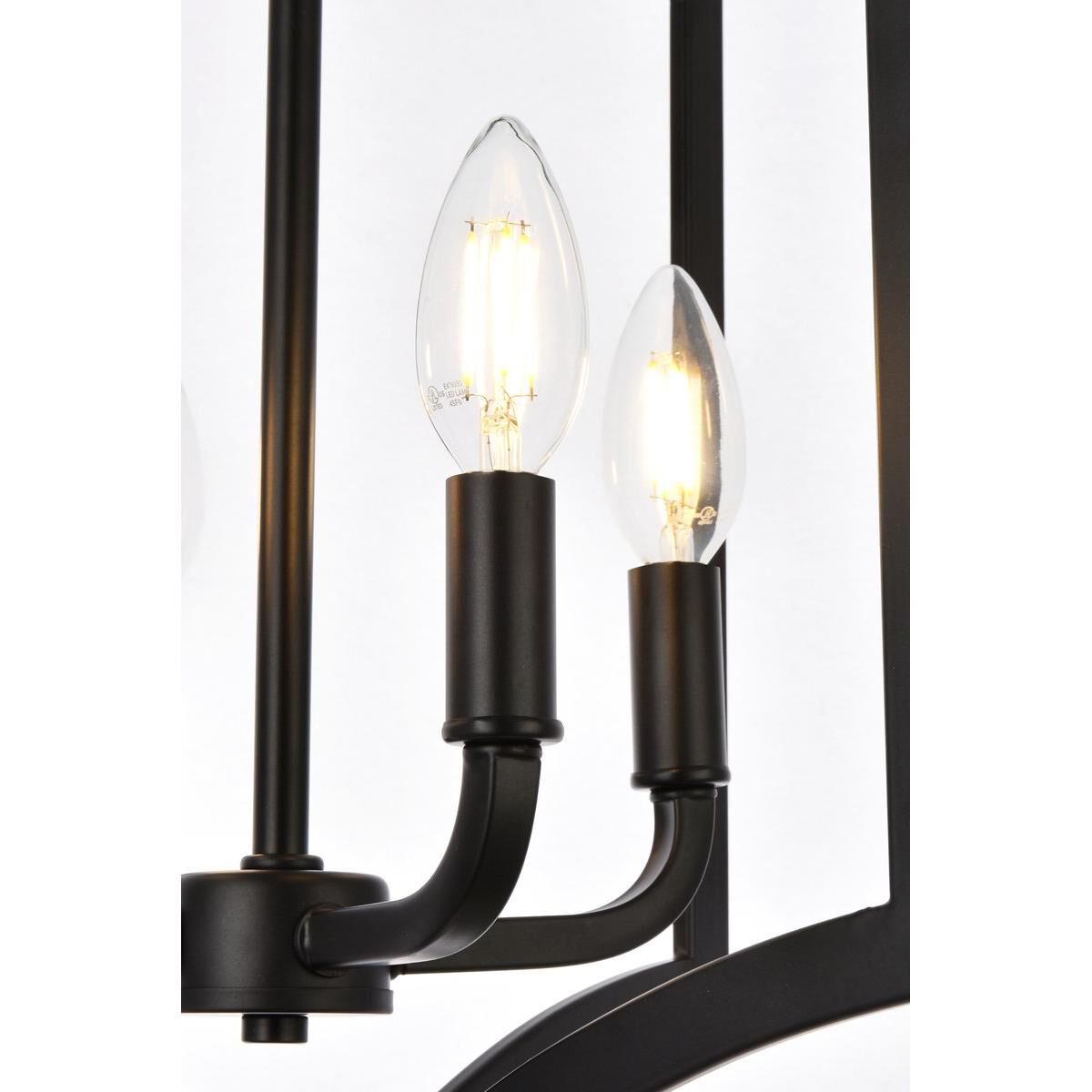 Kiera 14 Inch Cage Pendant by Elegant Lighting
