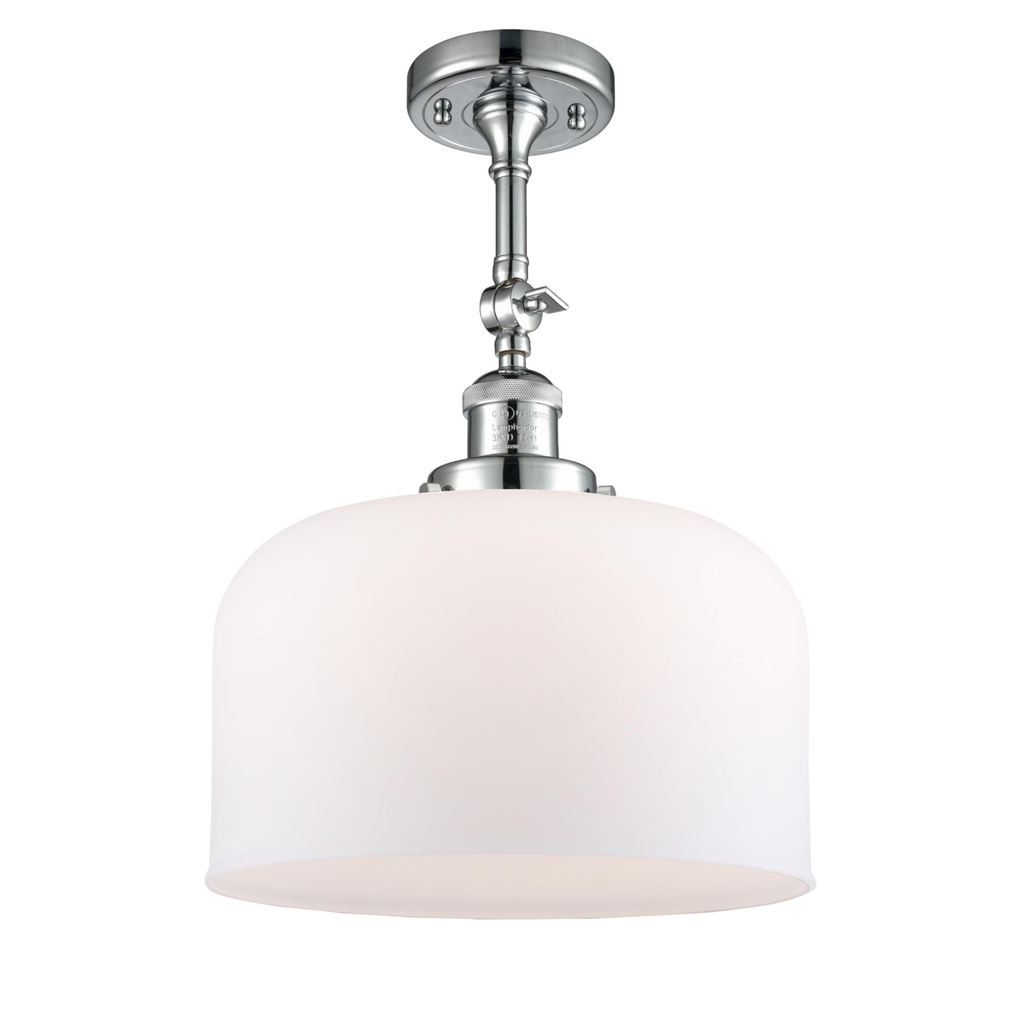 Bruno Marashlian Bell 12 Inch 1 Light Semi Flush Mount by Innovations Lighting