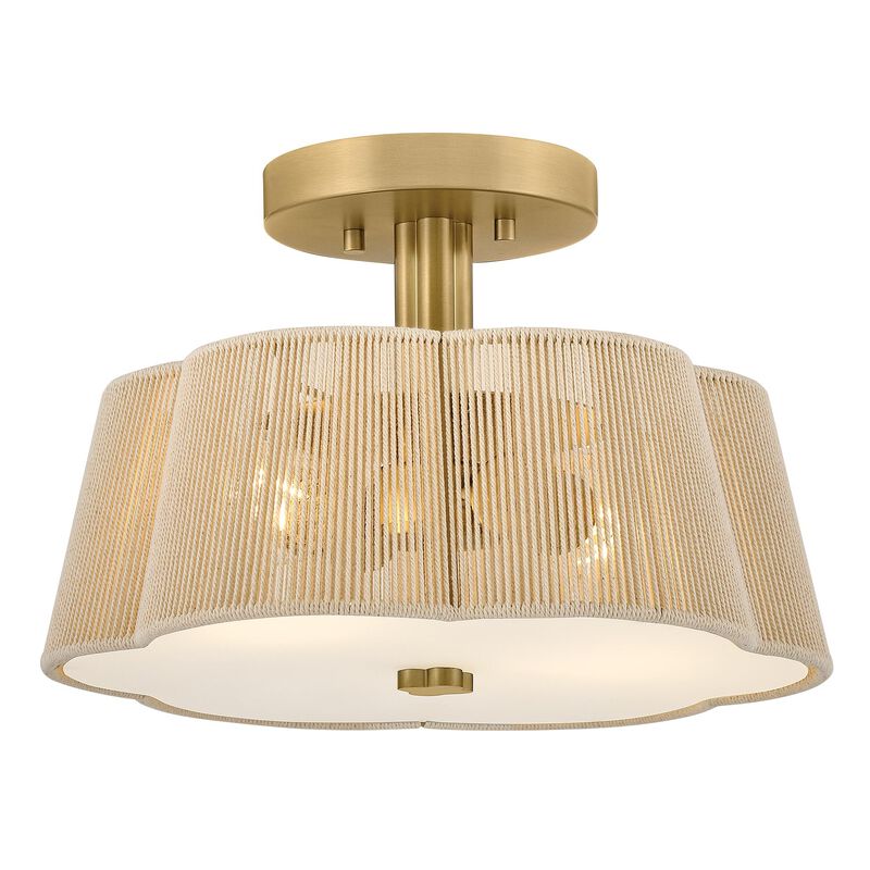 Sasha 14 Inch Semi Flush Mount by Hinkley Lighting