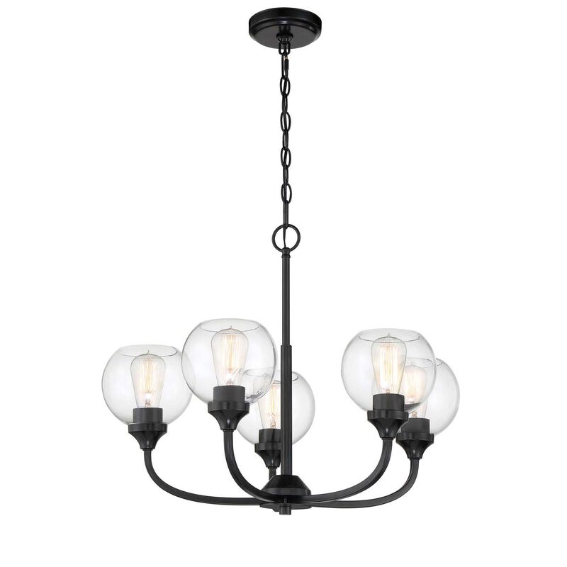 Glenda 23 Inch 5 Light Chandelier by Craftmade