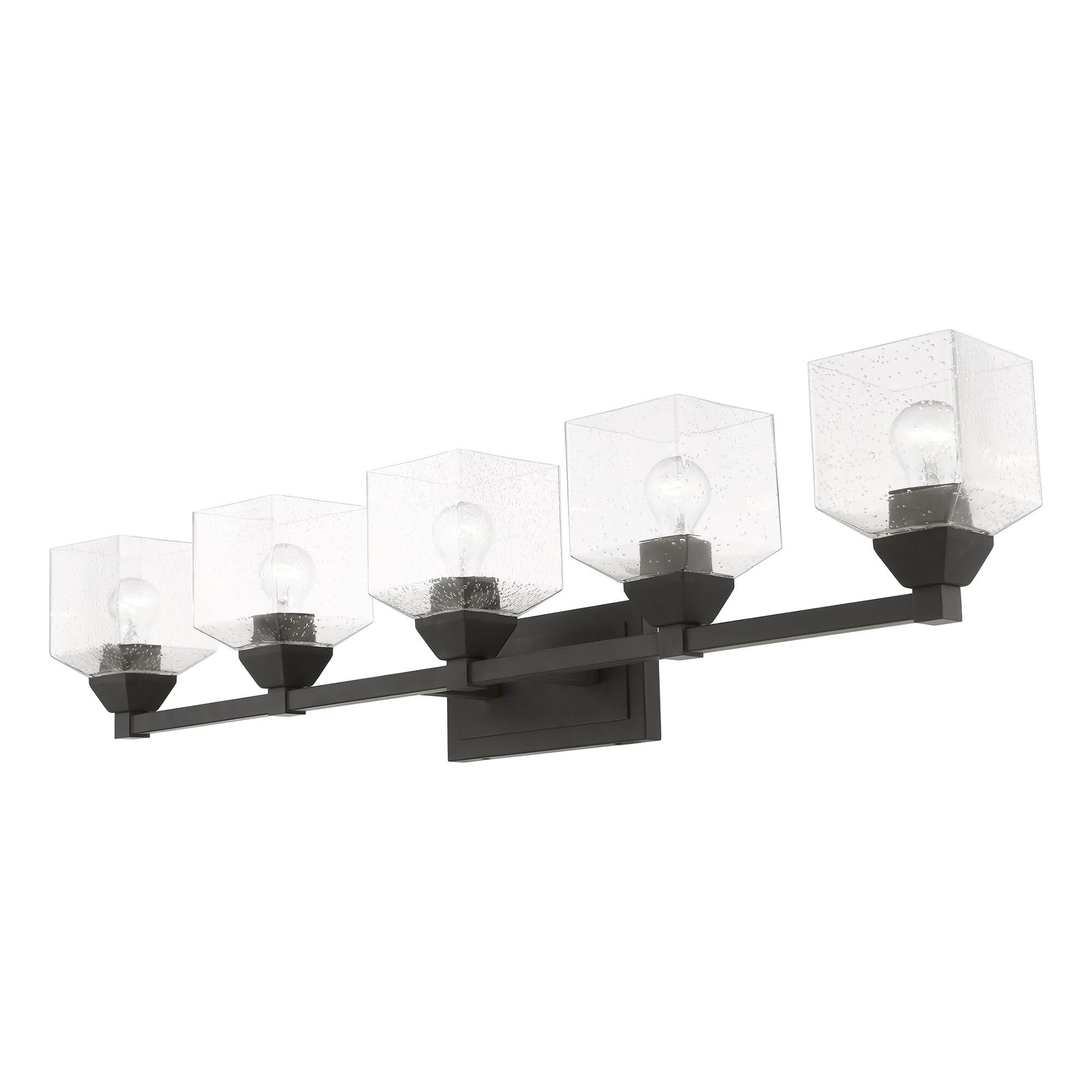 Aragon 42 Inch 5 Light Bath Vanity Light by Livex Lighting