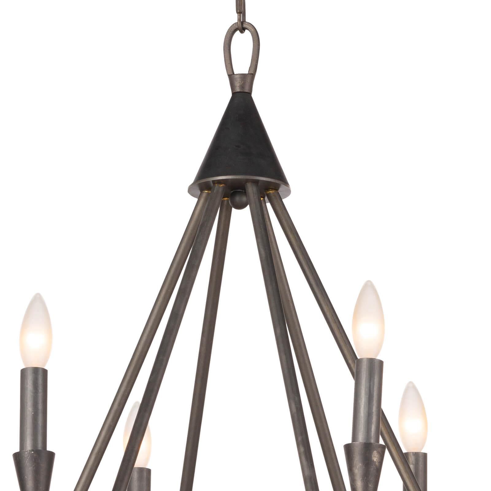 Sierra 35 Inch 12 Light Chandelier by Regina Andrew