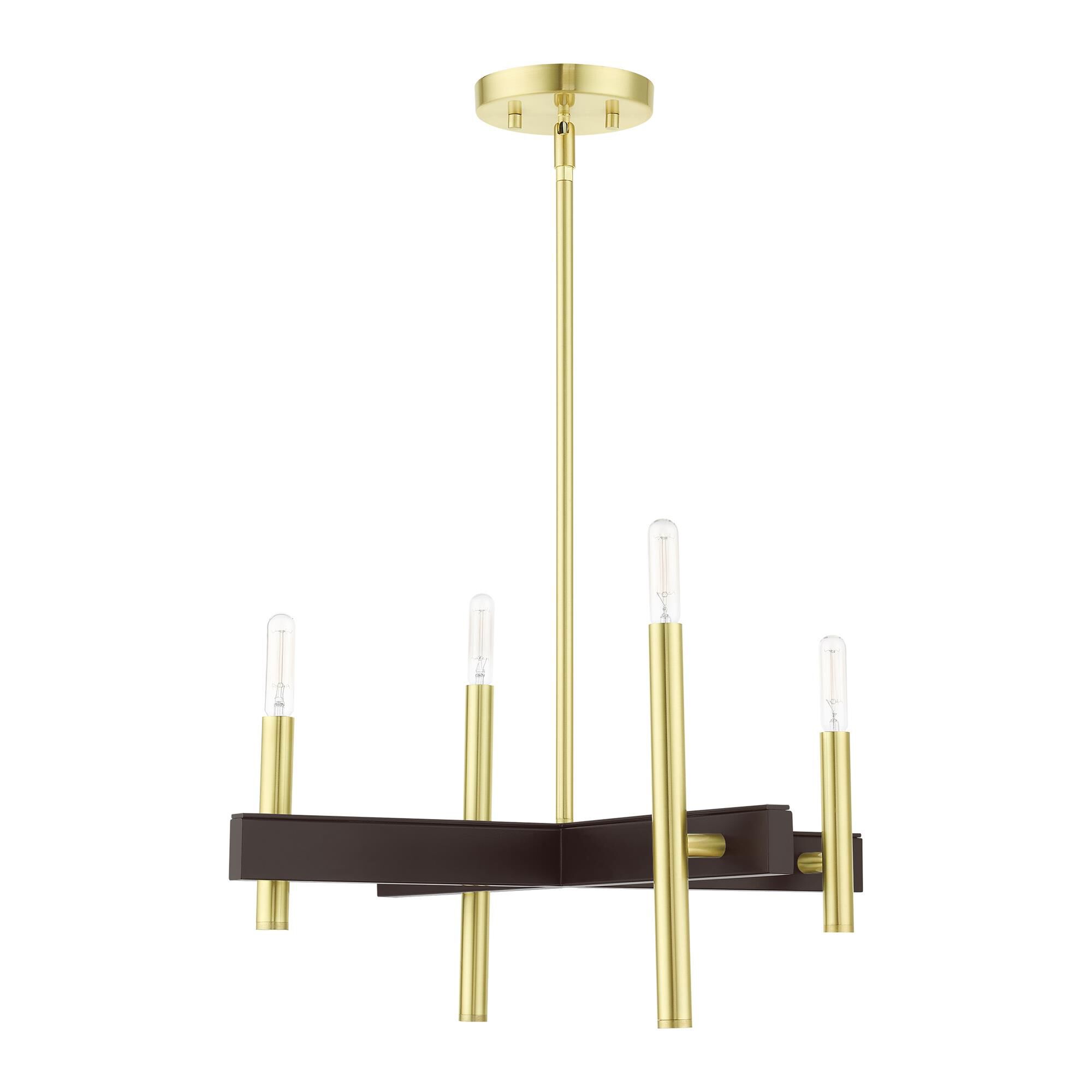 Denmark 4 Light Mini Chandelier by Livex Lighting