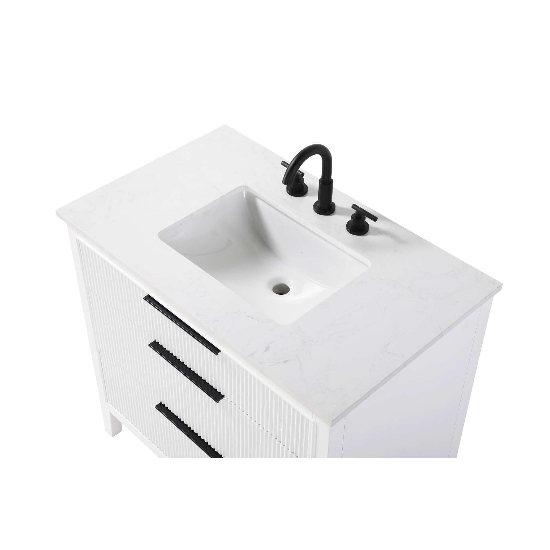 Langston 36 Inch Bath Vanity by Elegant Decor