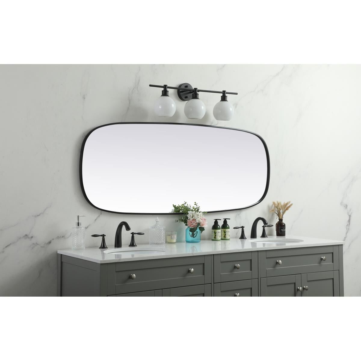 Shown in Black finish