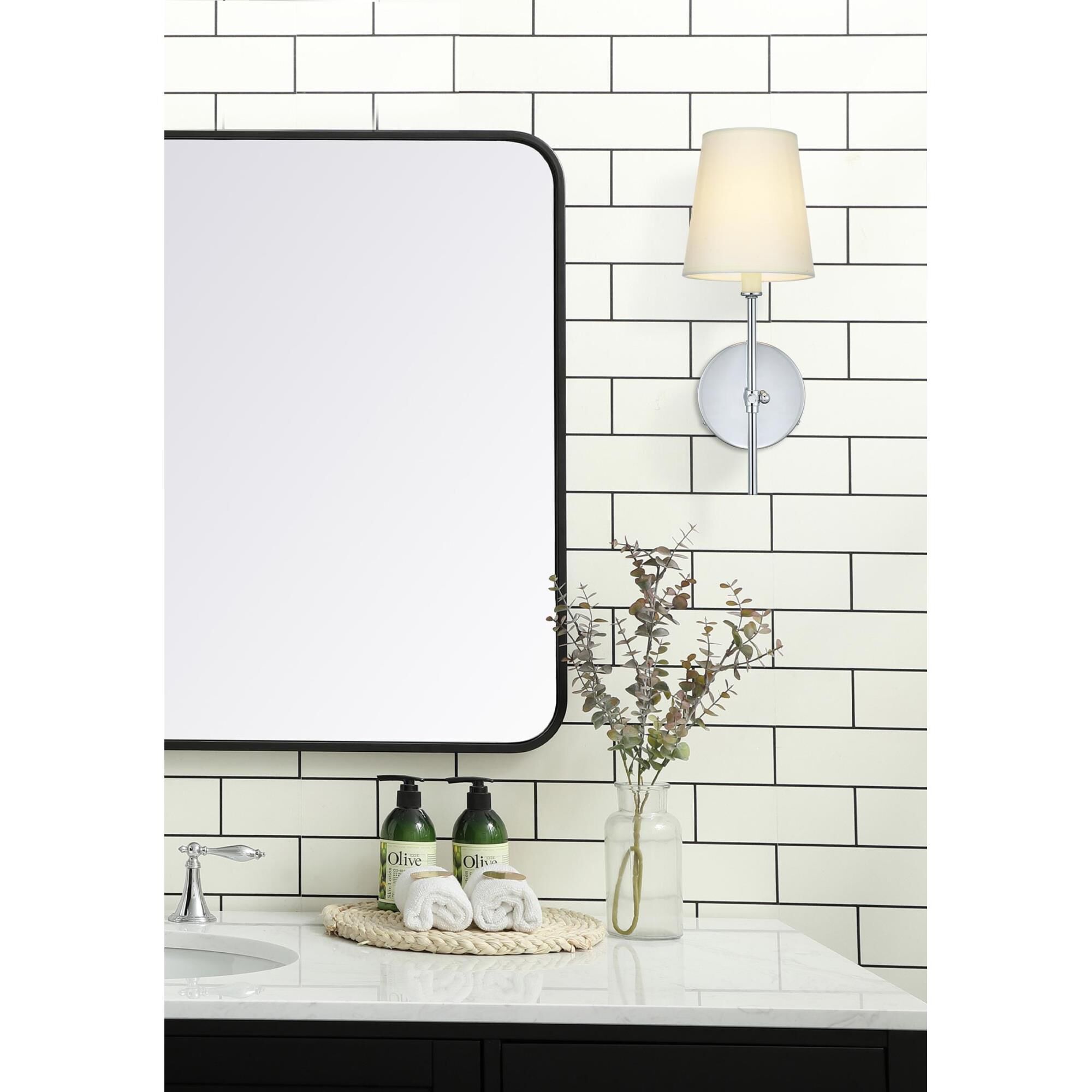 Mel 6 Inch Wall Sconce by Elegant Lighting