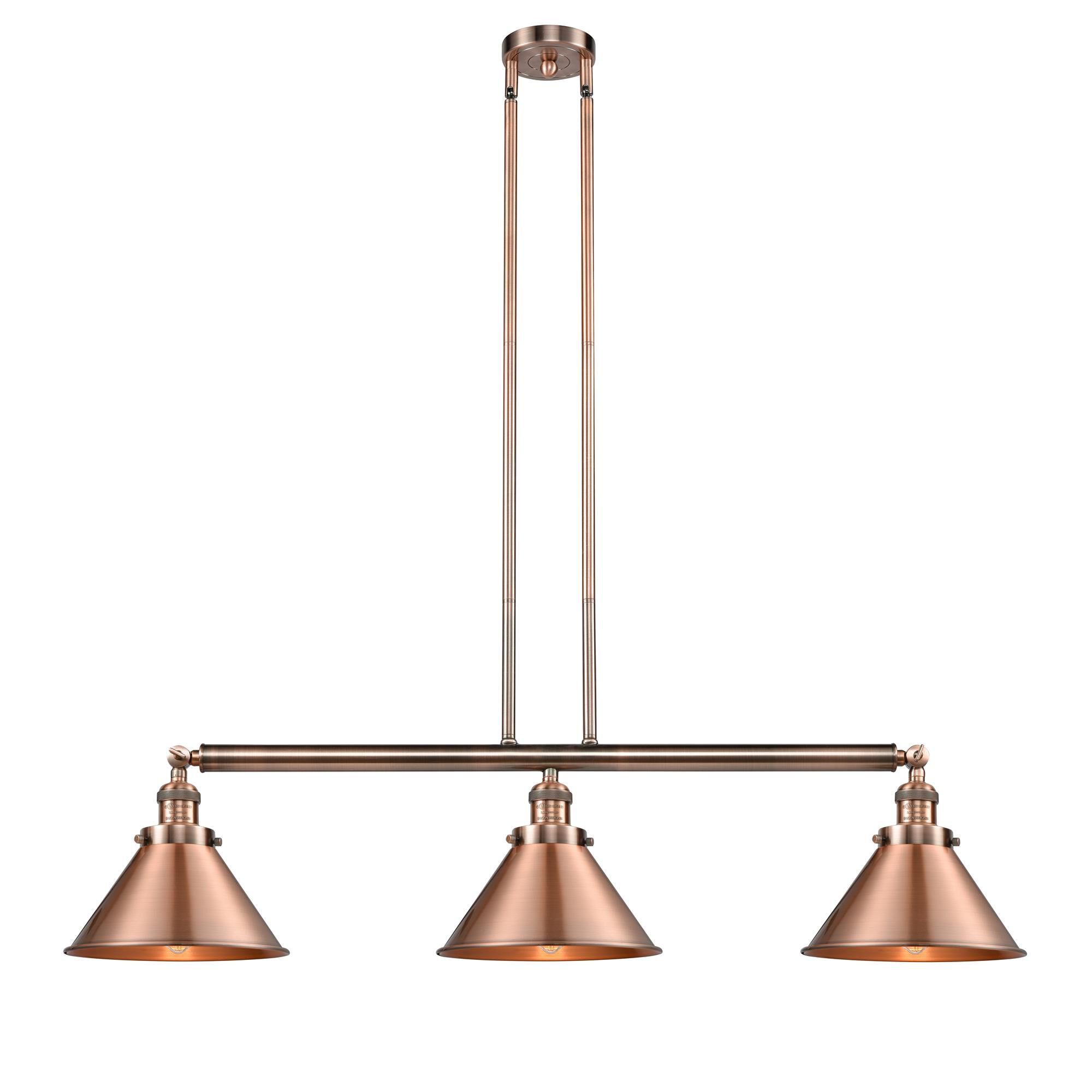 Bruno Marashlian Briarcliff 42 Inch 3 Light LED Linear Suspension Light by Innovations Lighting