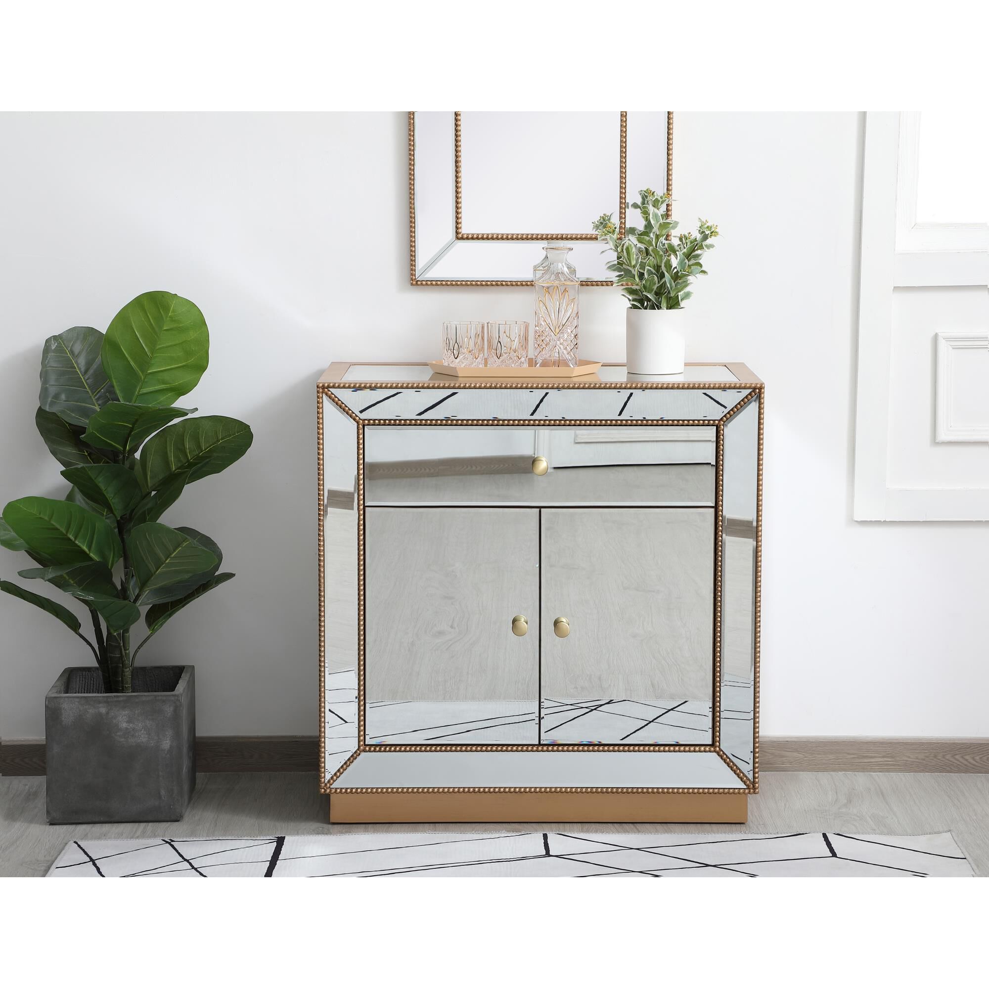 Shown in Antique Gold finish