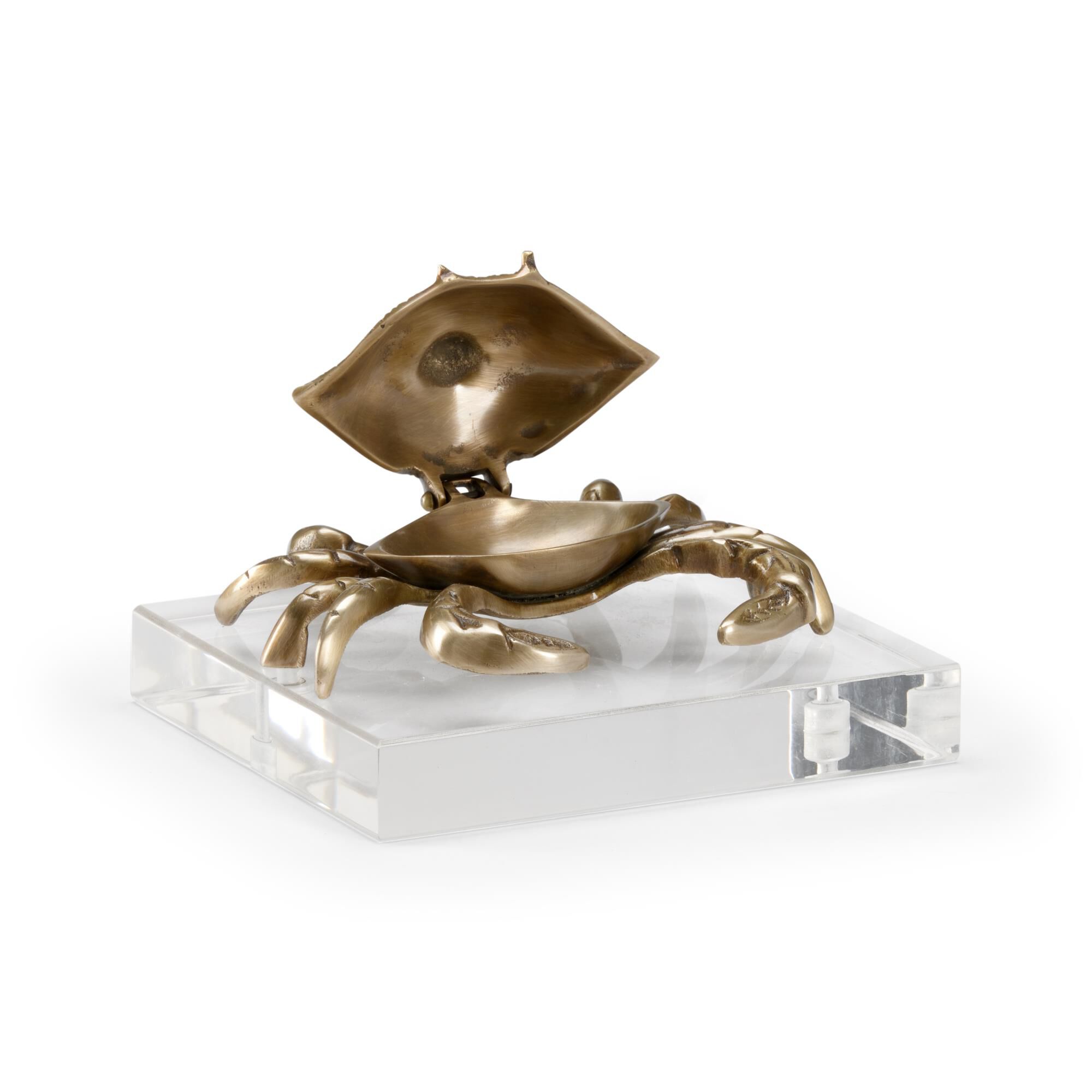 CRAB BRASS Figurine by Wildwood