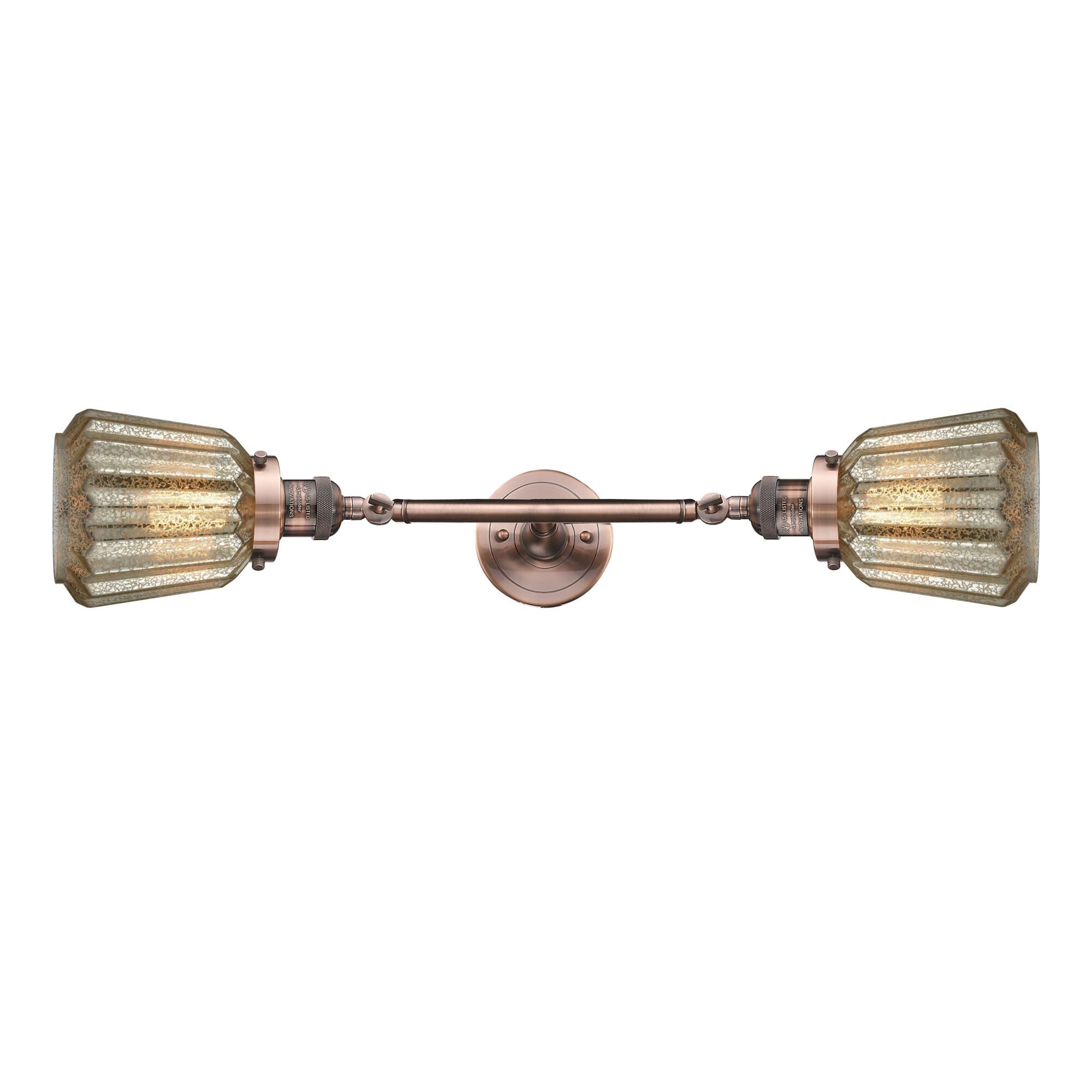 Bruno Marashlian Chatham 16 Inch 2 Light Bath Vanity Light by Innovations Lighting