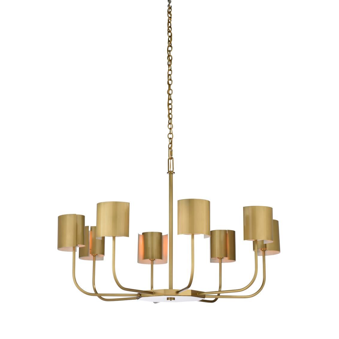 42 Inch 8 Light Chandelier by Frederick Cooper