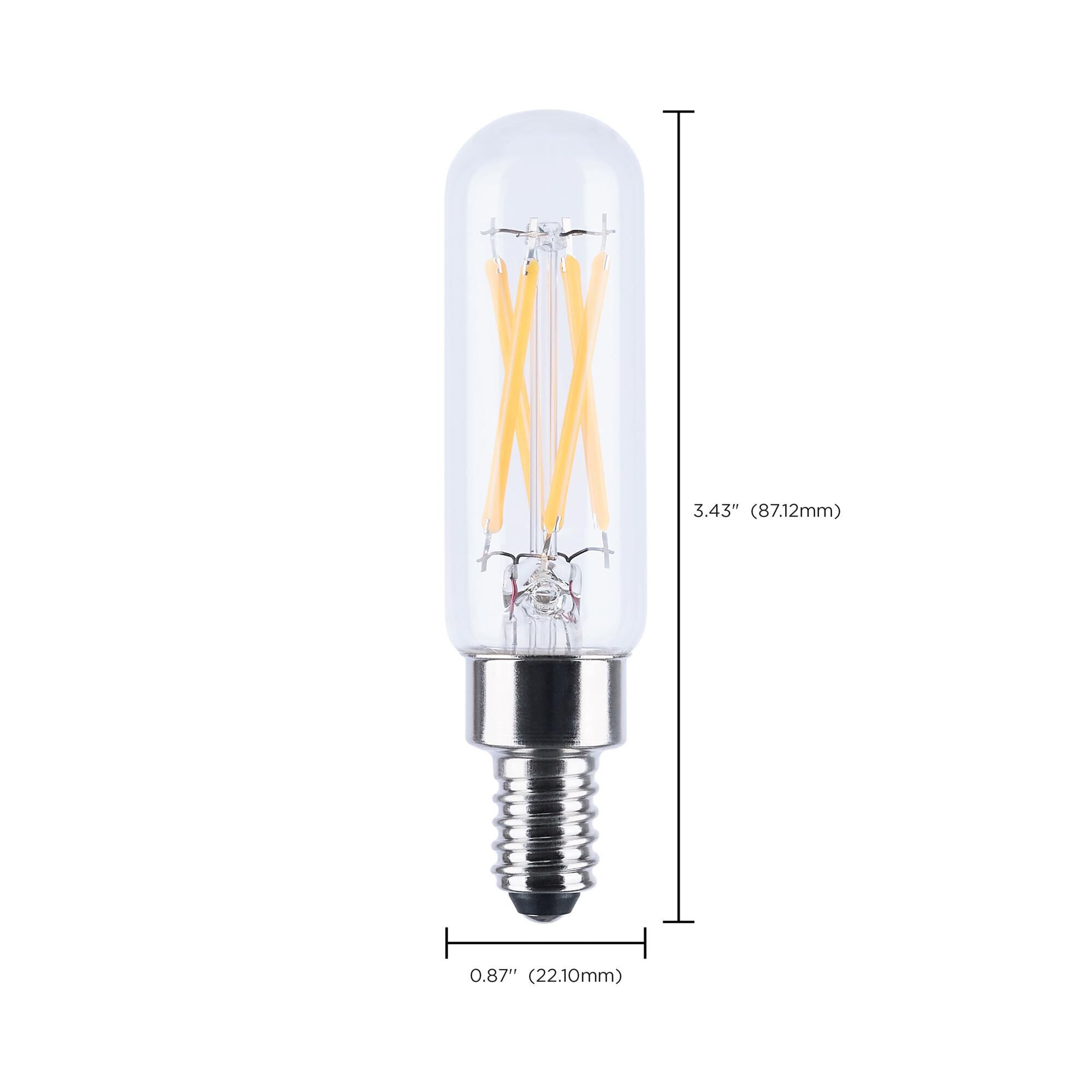 Dimmable 4 Watt 4000K T6 LED Light Bulb by Satco