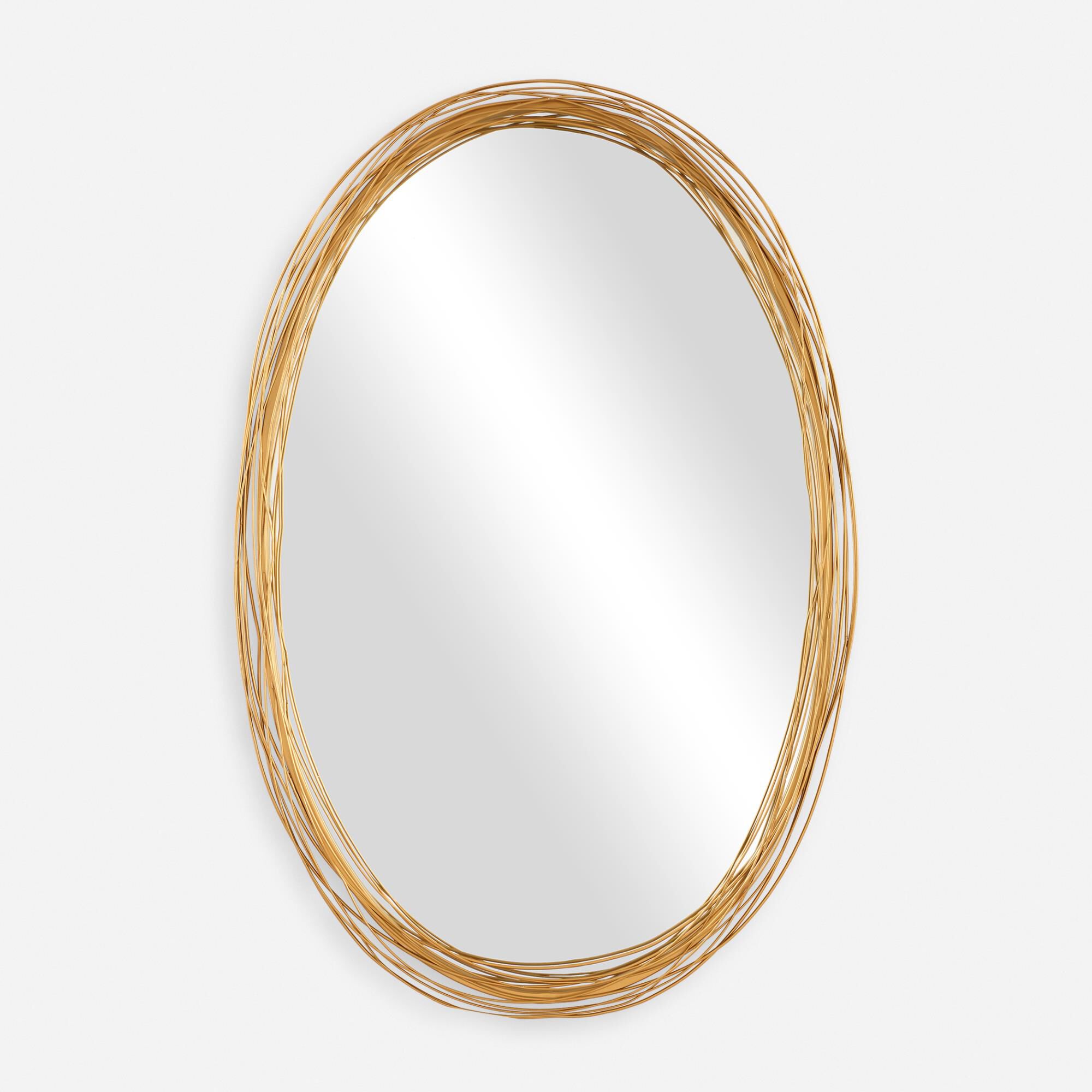David Frisch Gillian 39 Inch Wall Mirror by Uttermost