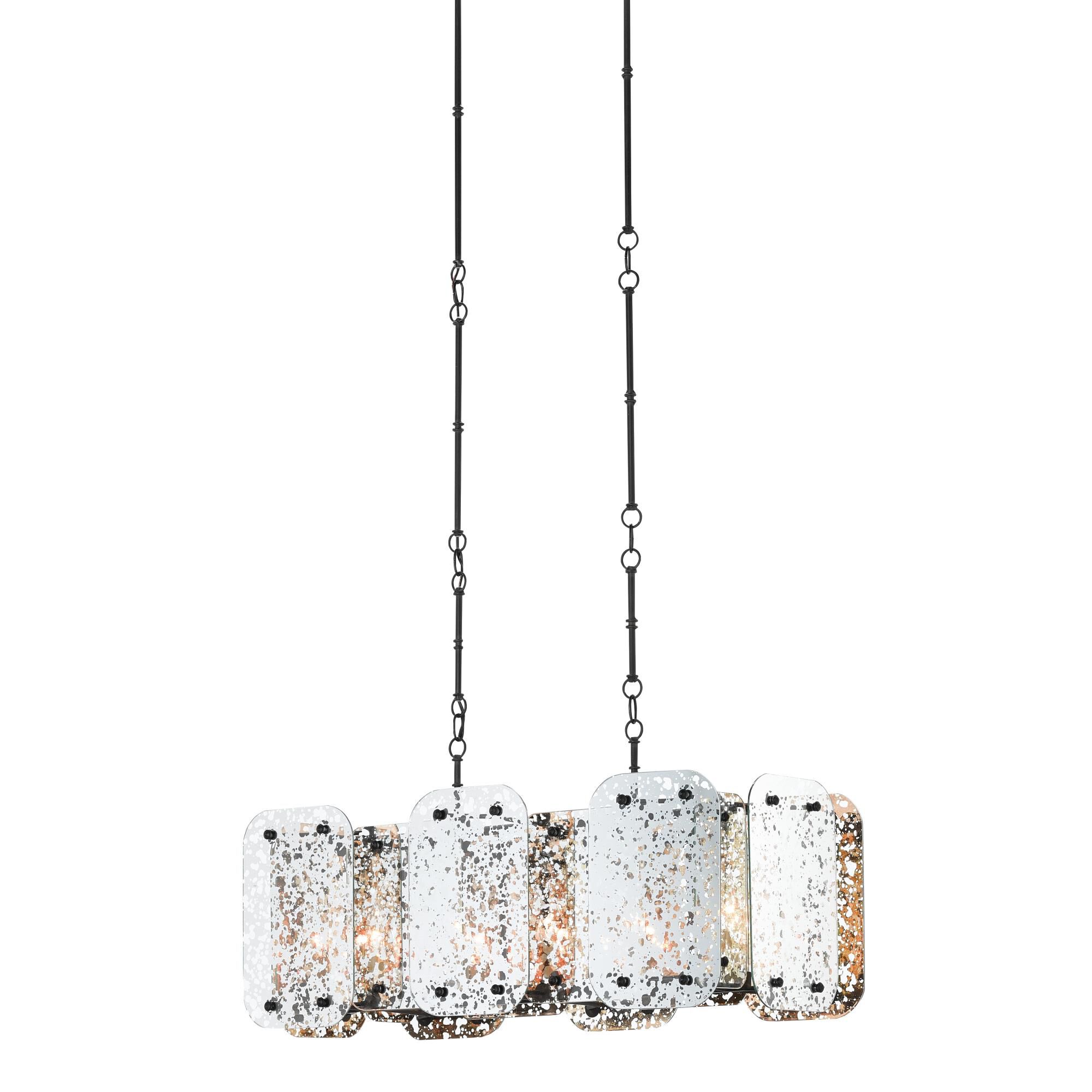 Elmbridge 32 Inch 5 Light Linear Suspension Light by Currey and Company