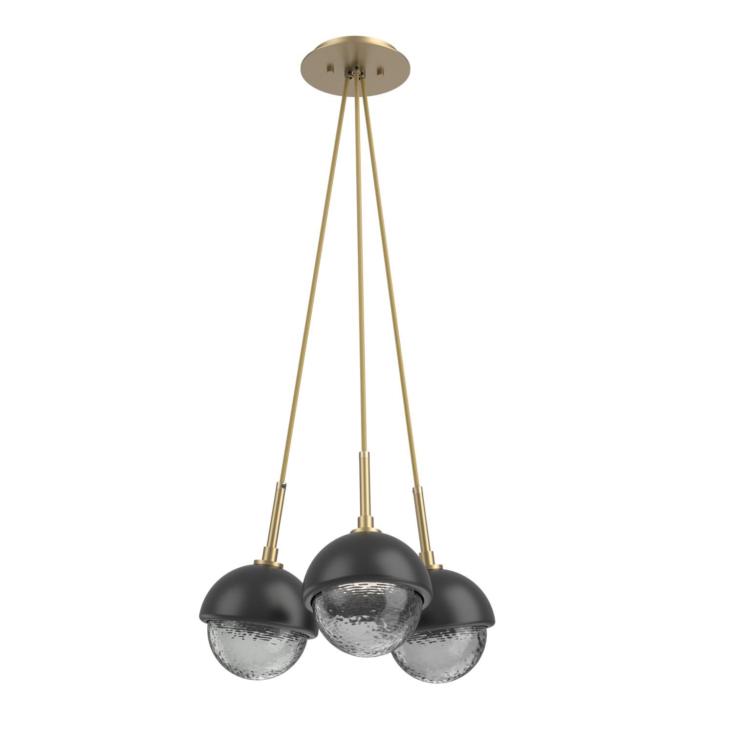 Levi Wilson Cabochon 13 Inch Multi Pendant Light by Hammerton Studio