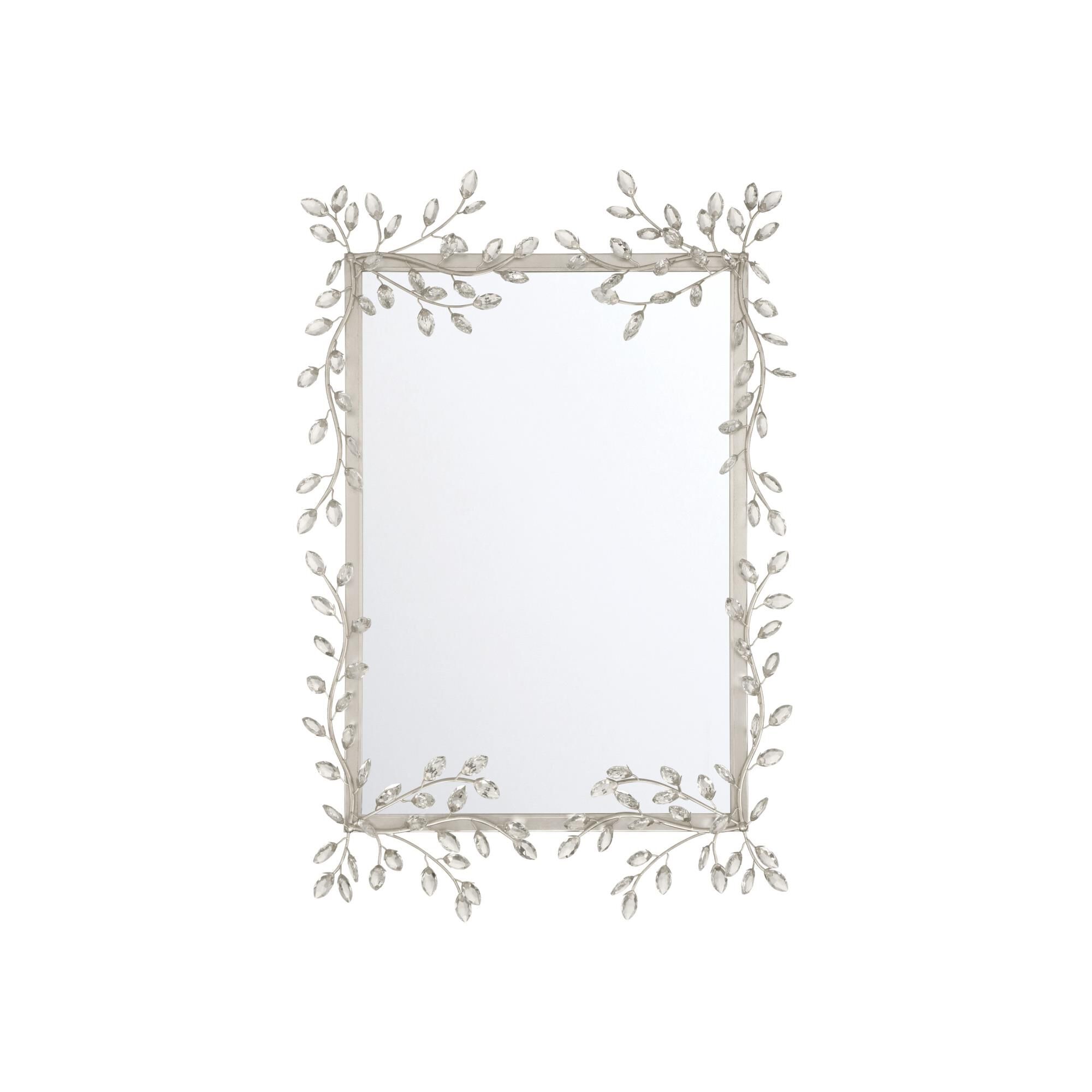 Shown in Clear and Silver Leaf finish