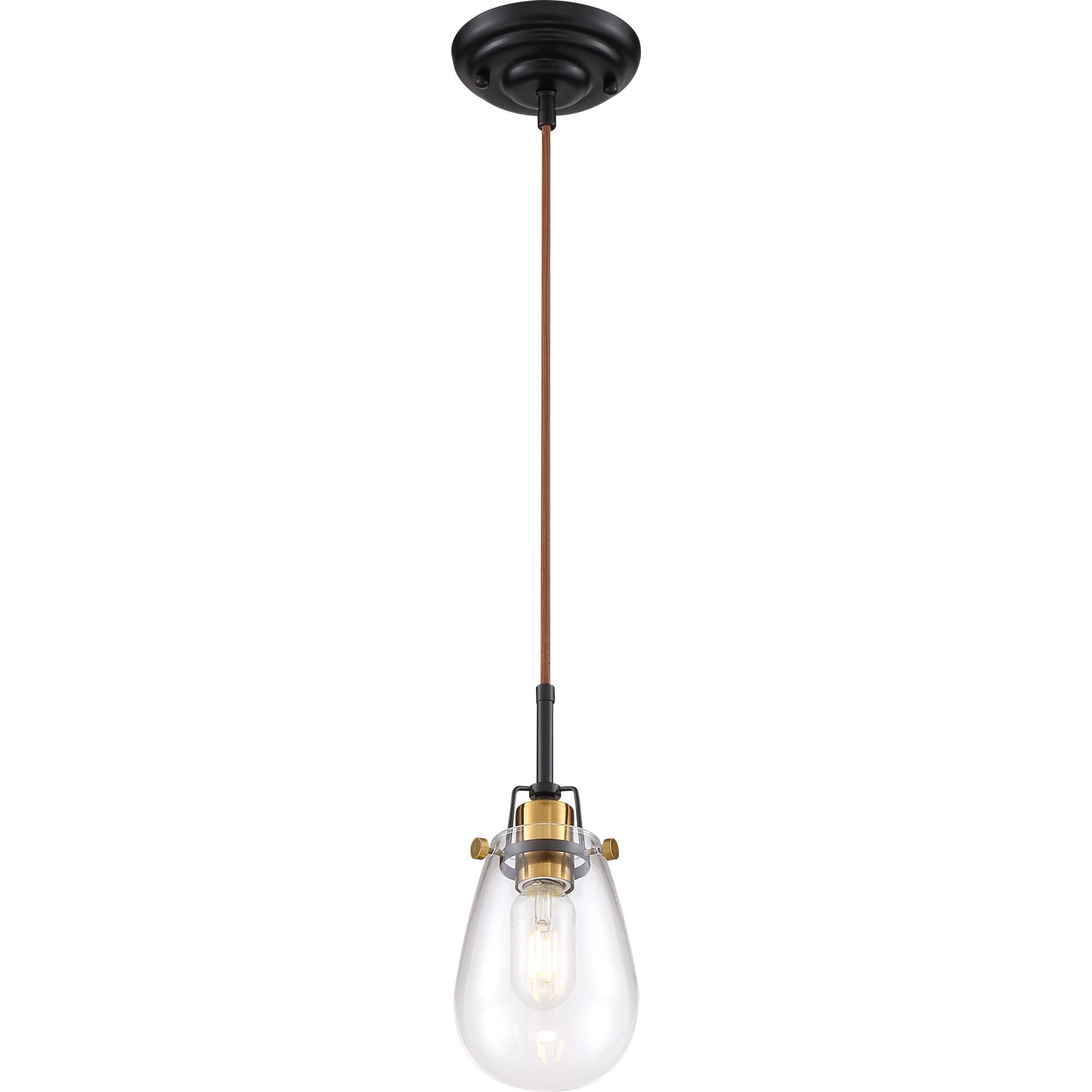 Toleo 4 Inch Mini Pendant by Nuvo Lighting
