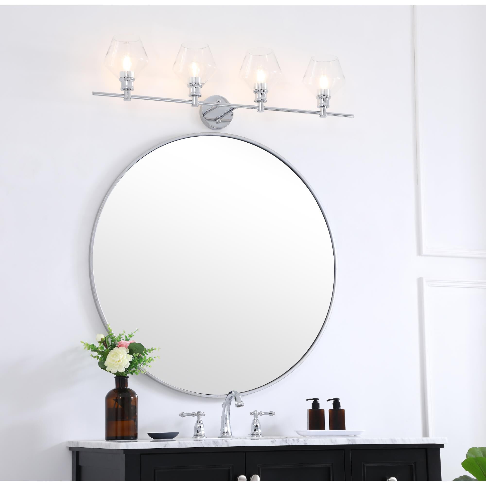 Shown in Chrome finish