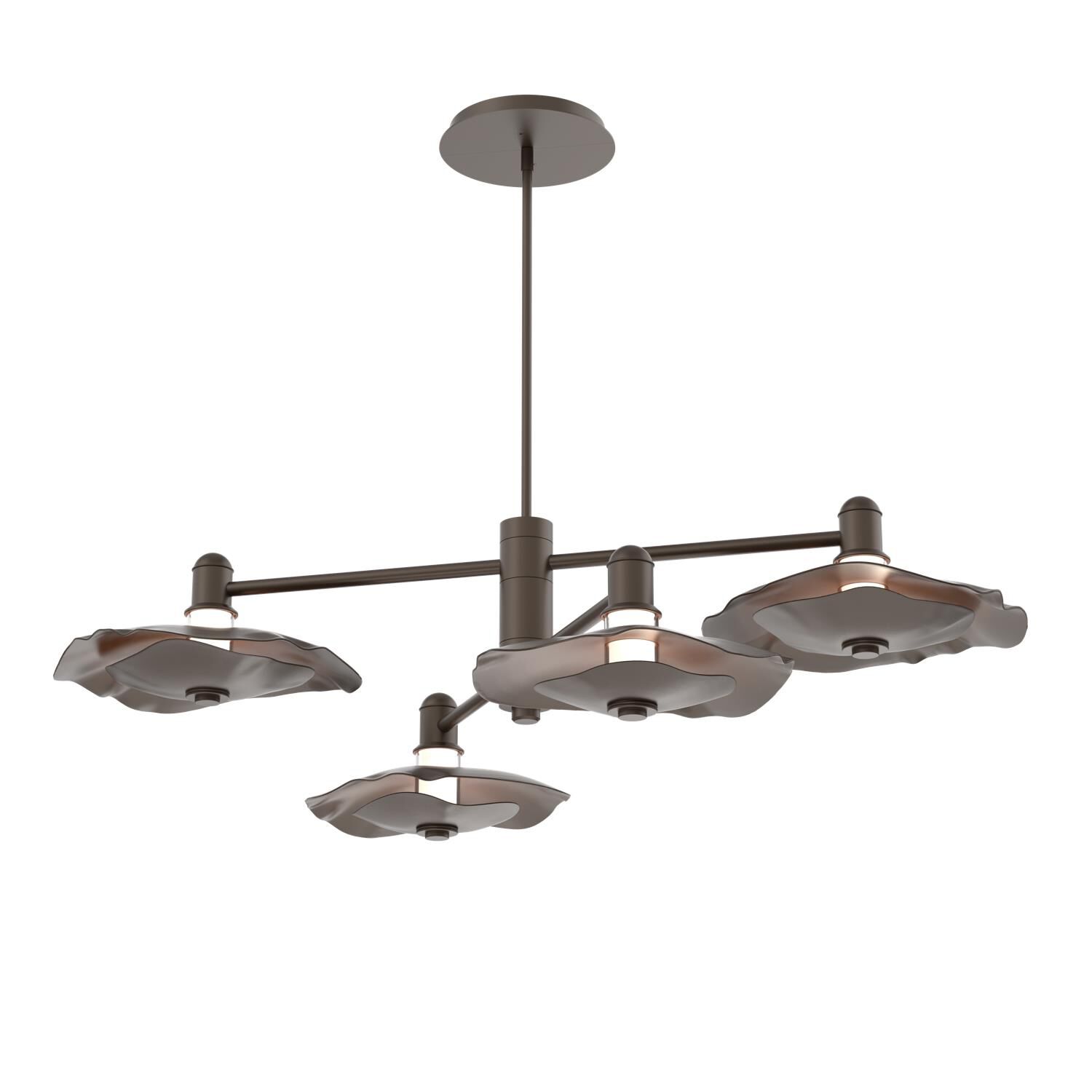 Shown in Flat Bronze finish and Matching Finish accent