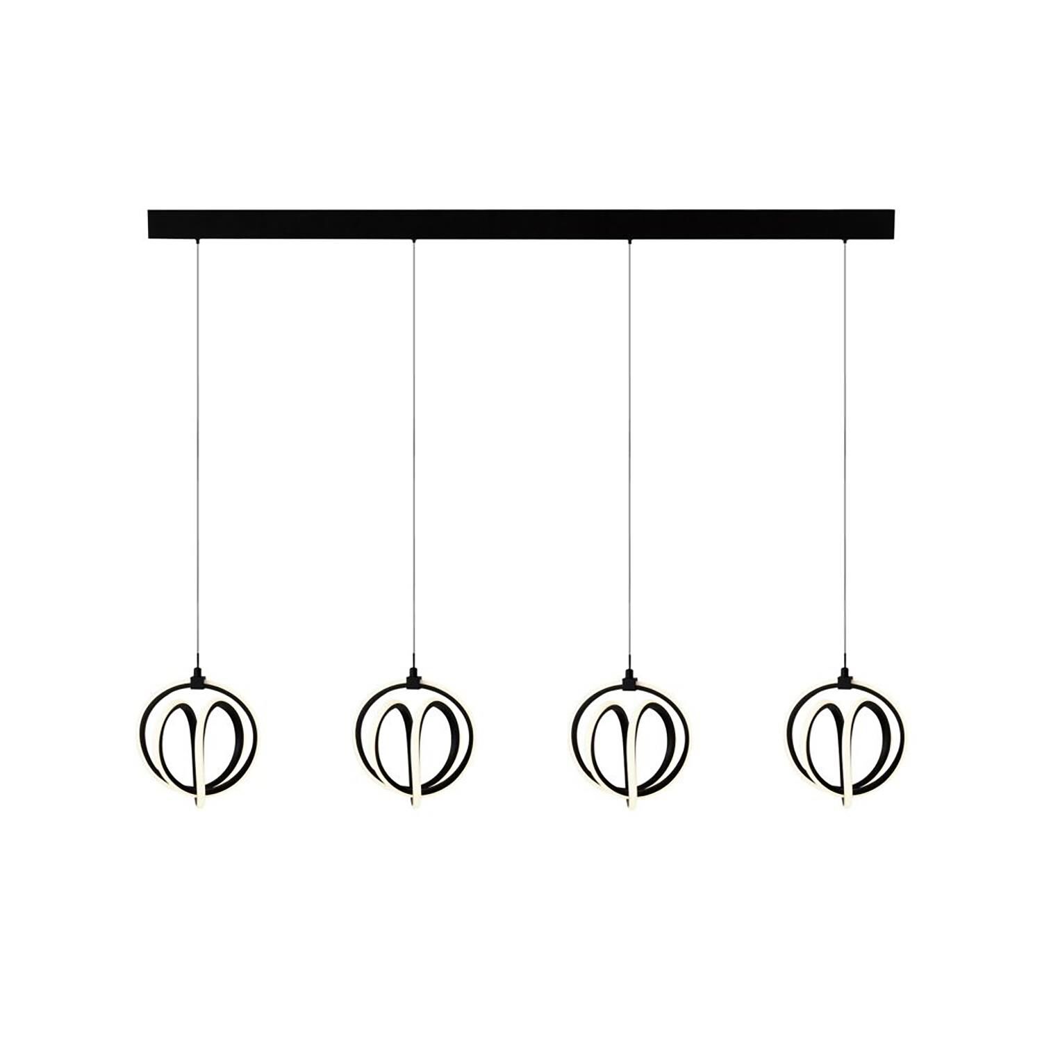 Rose 42 Inch Linear Suspension Light by Artcraft