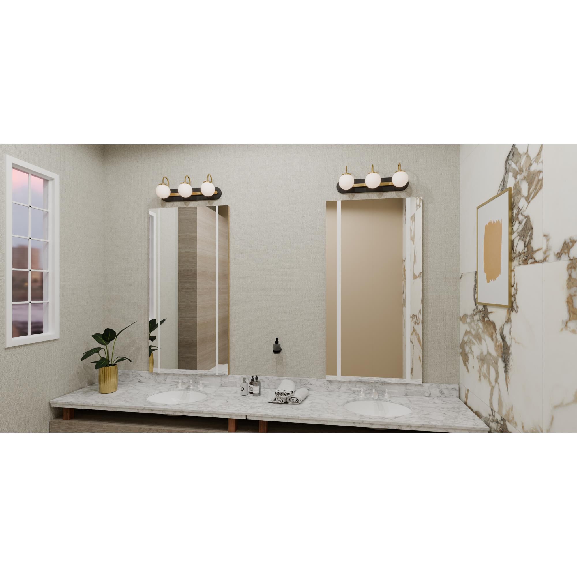 Desmond 24 Inch Bath Vanity Light by Quoizel