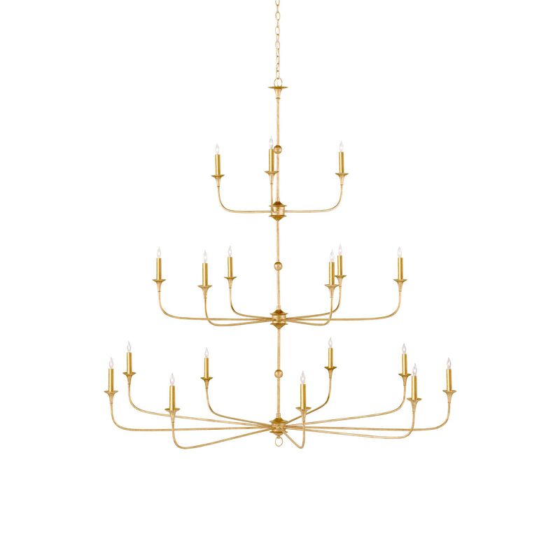 Nottaway 60 Inch Chandelier by Currey and Company
