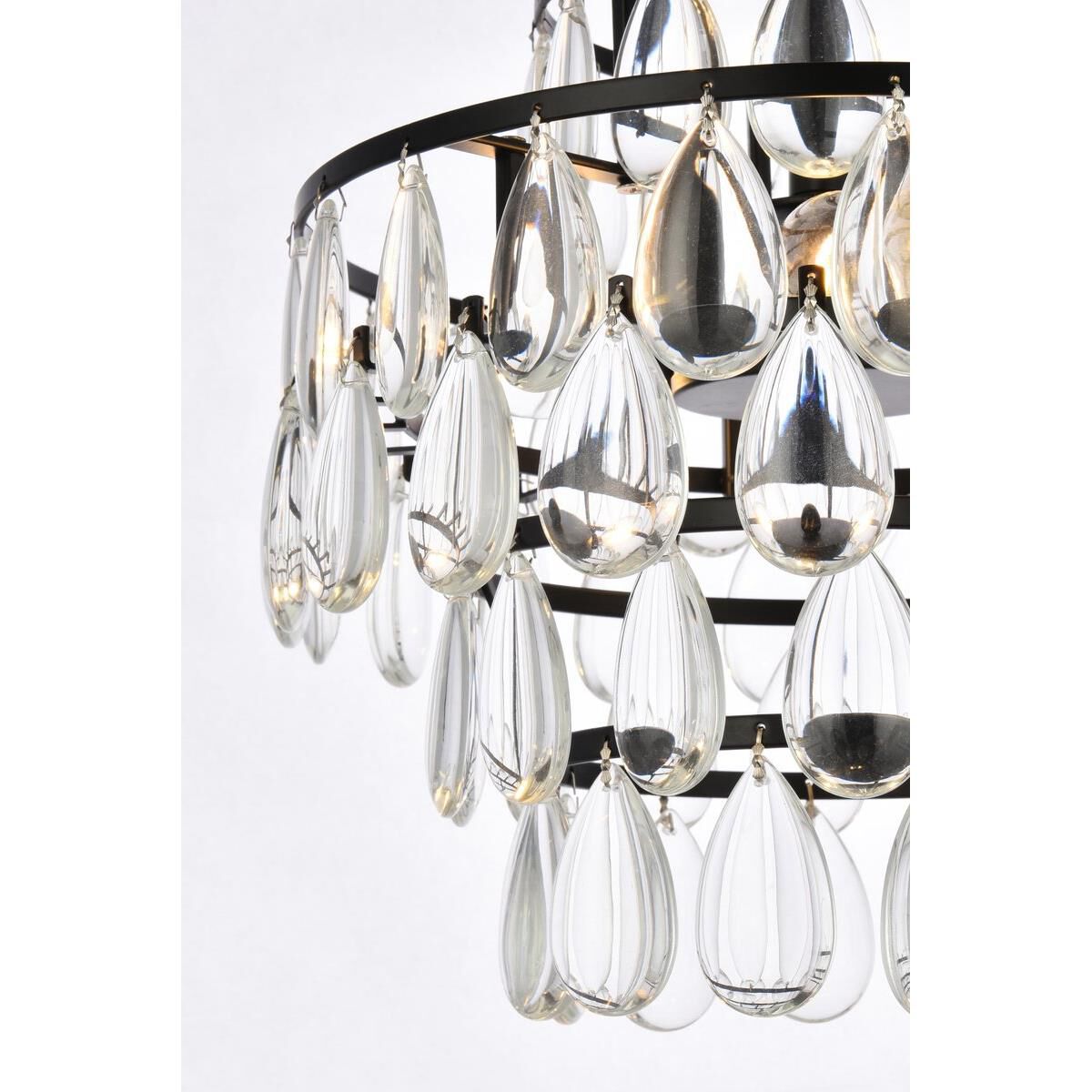 Mila 12 Inch Mini Pendant by Elegant Lighting