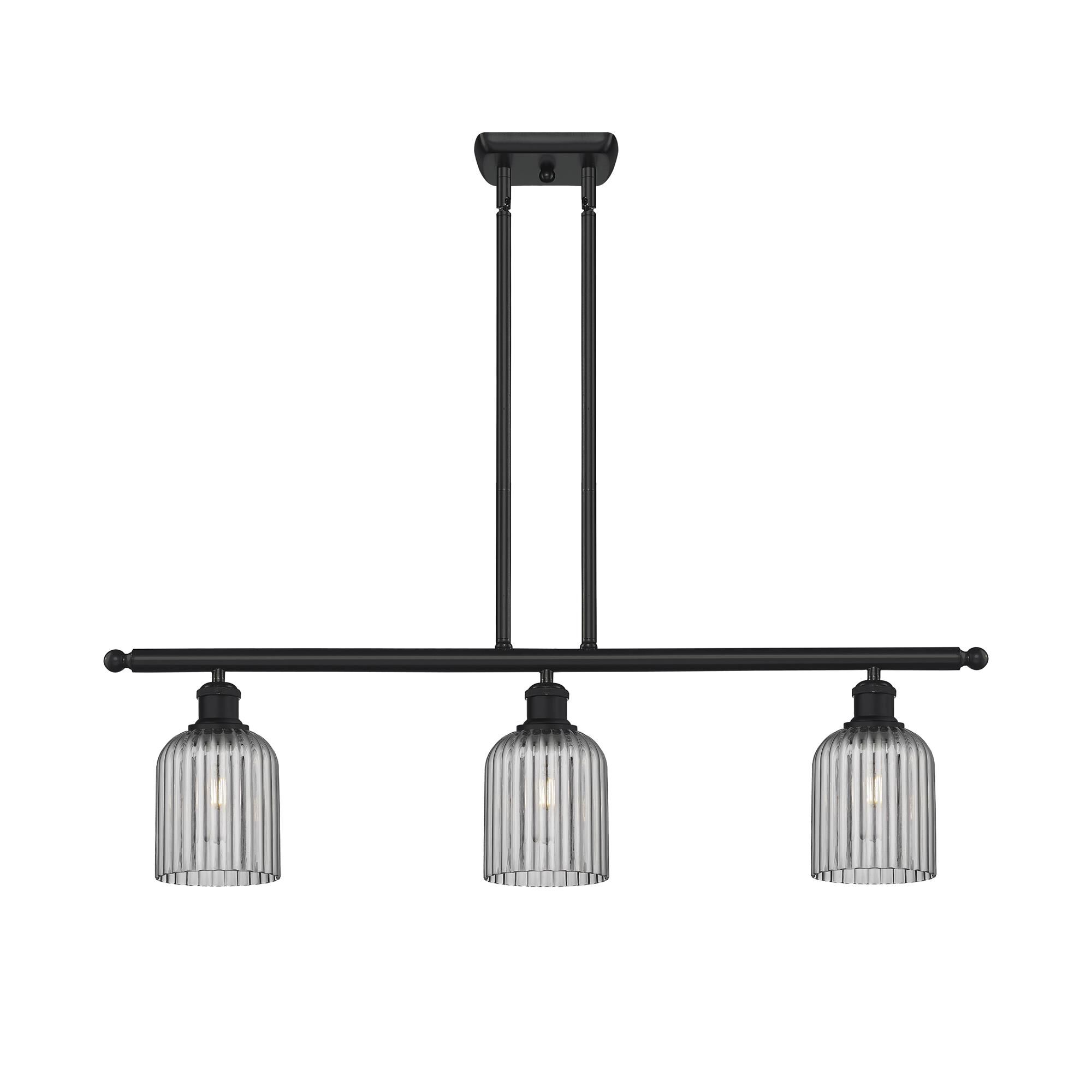 Shown in Matte Black finish and Light Smoke shade